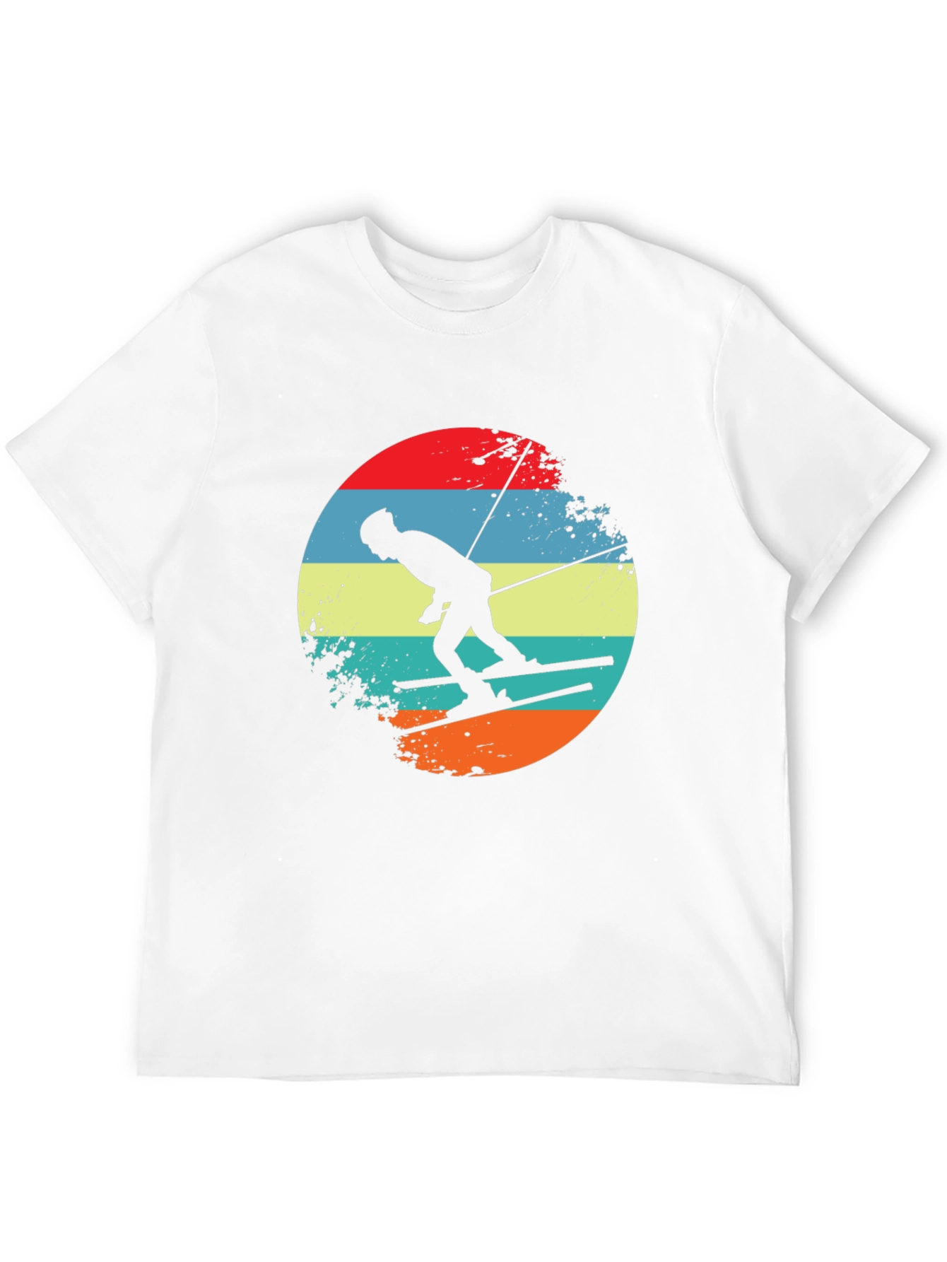 Retro Skiing T-Shirt