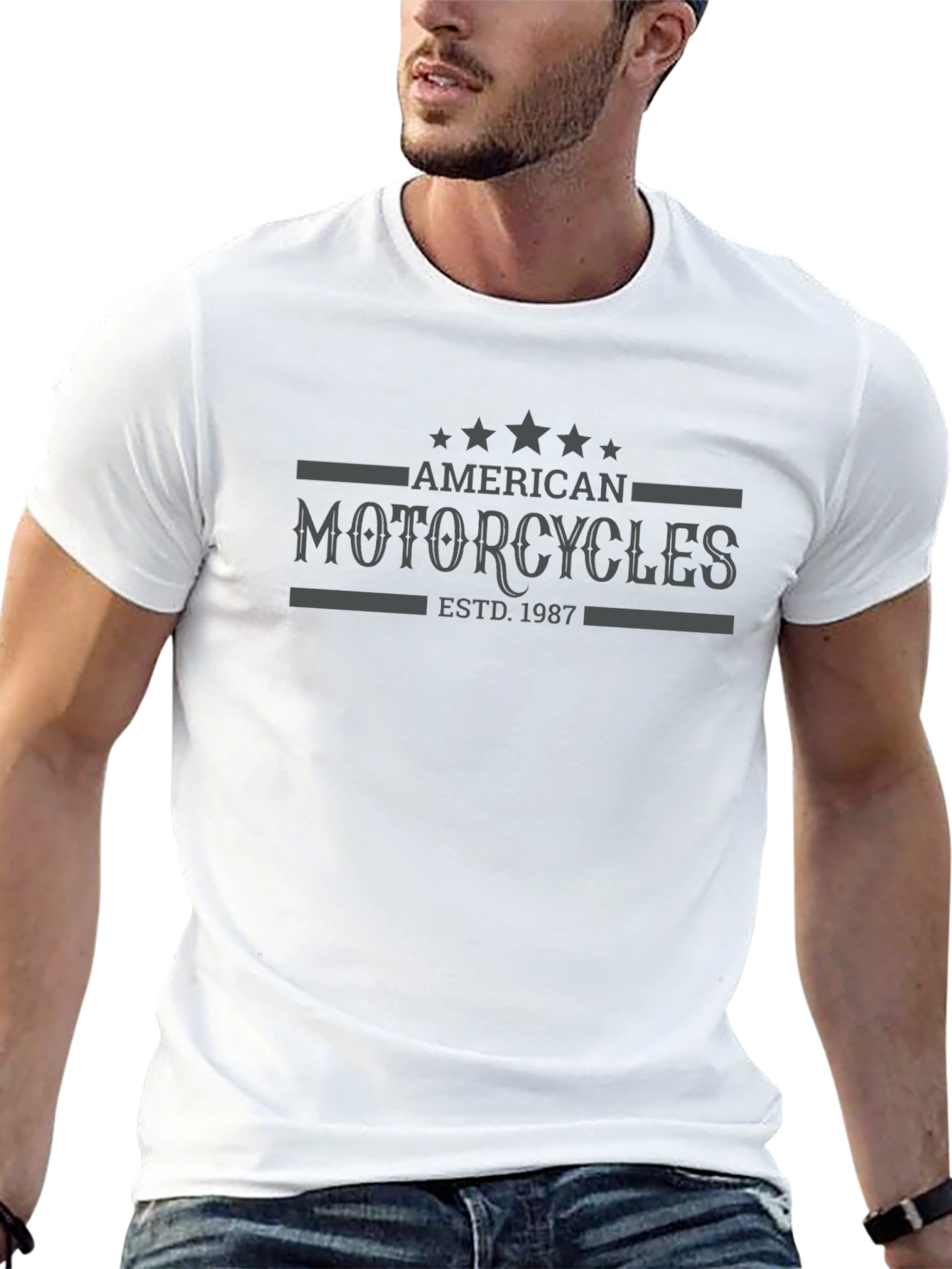 American Motorcycles ESTD. 1987 Graphic Tee