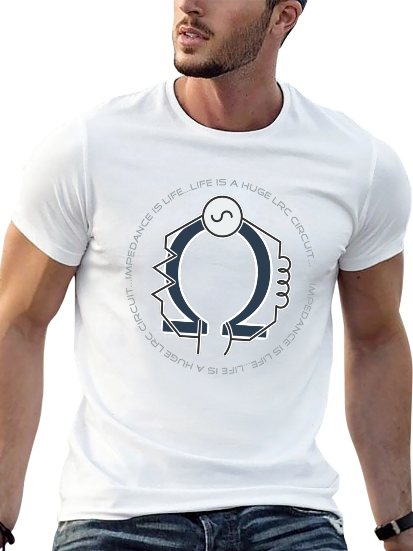 Impedance is Life LRC Circuit Graphic T-Shirt