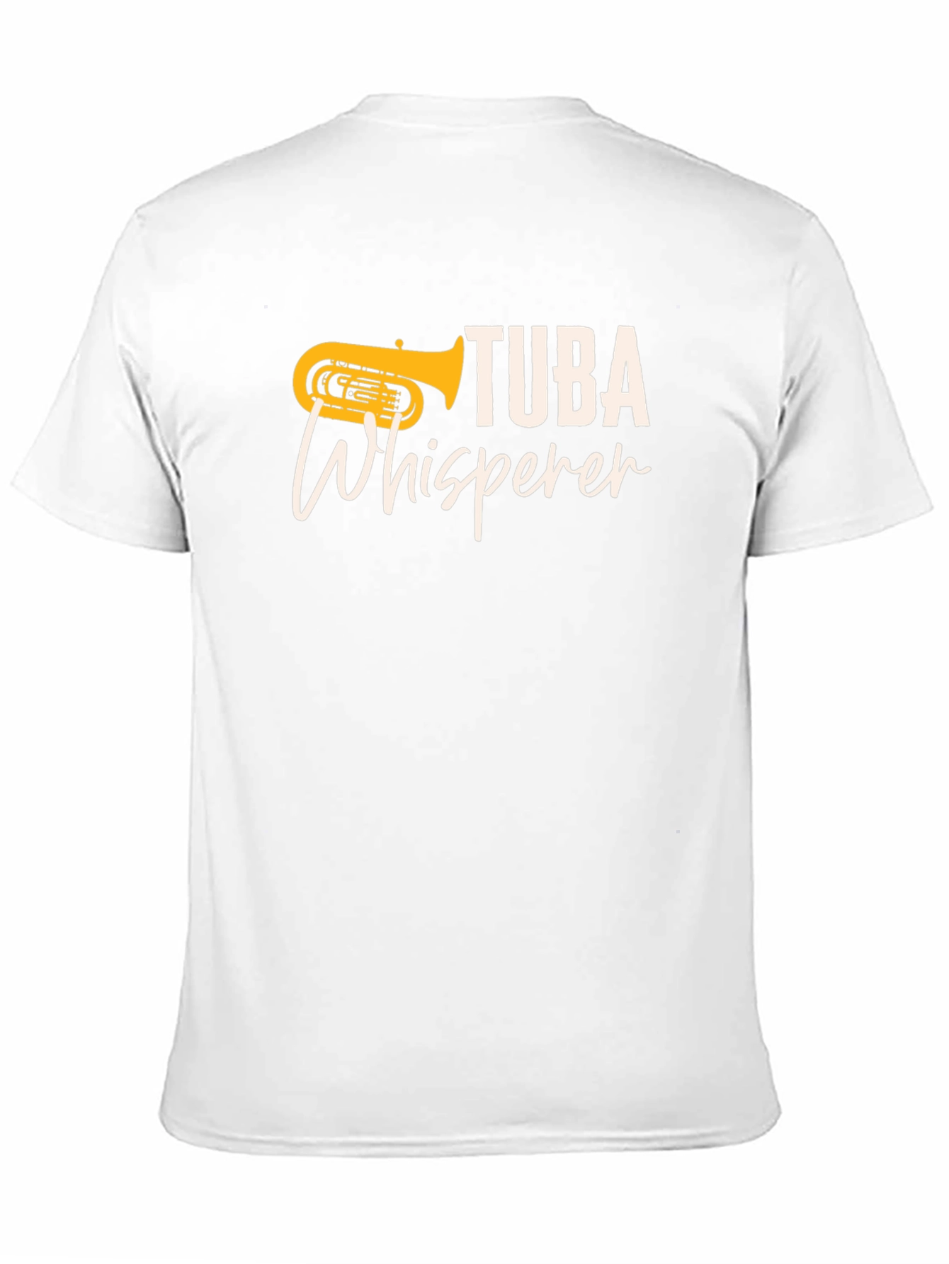 Tuba Whisperer Black T-Shirt - Music Lover Tee