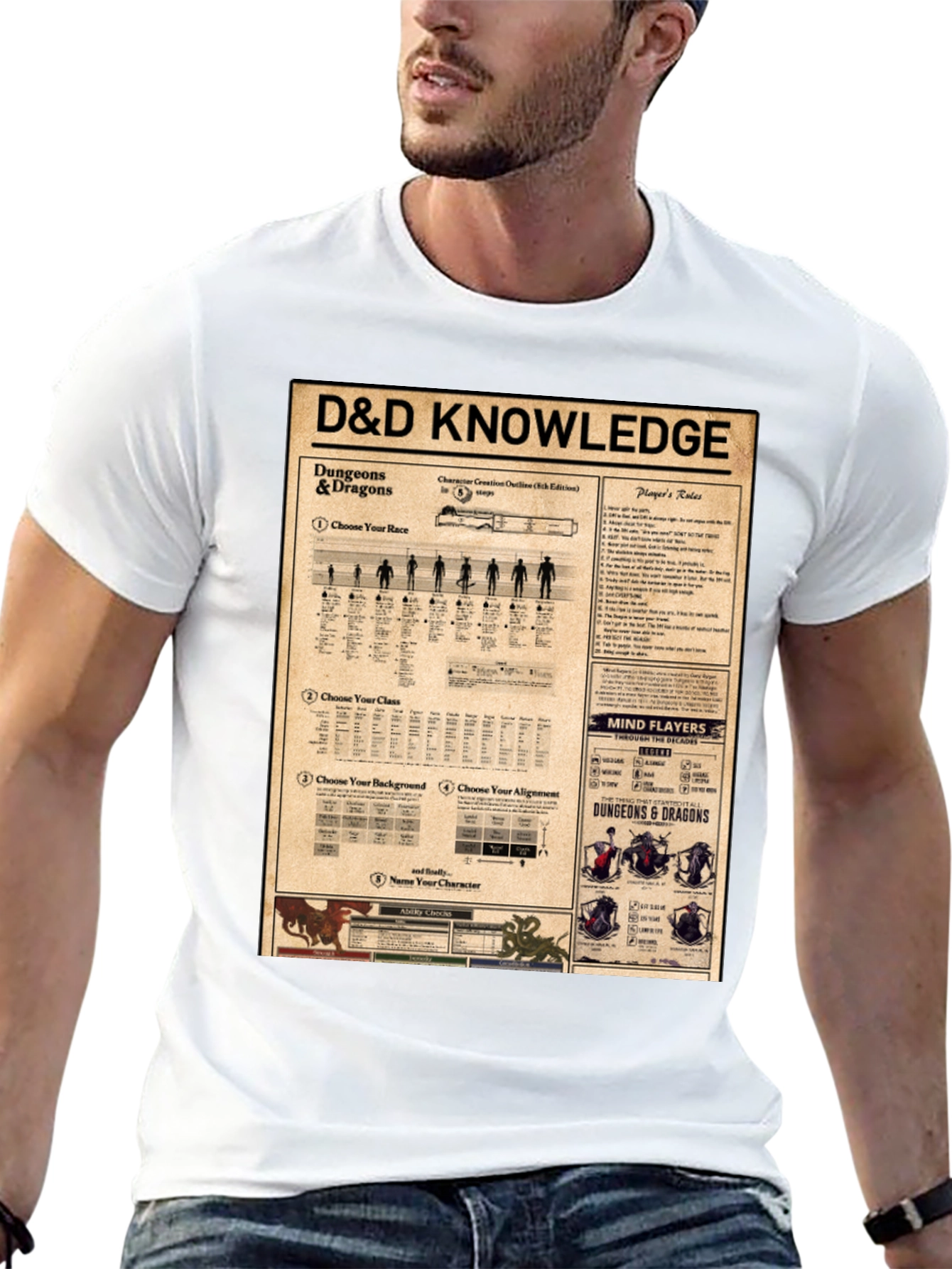 D&D Knowledge T-Shirt