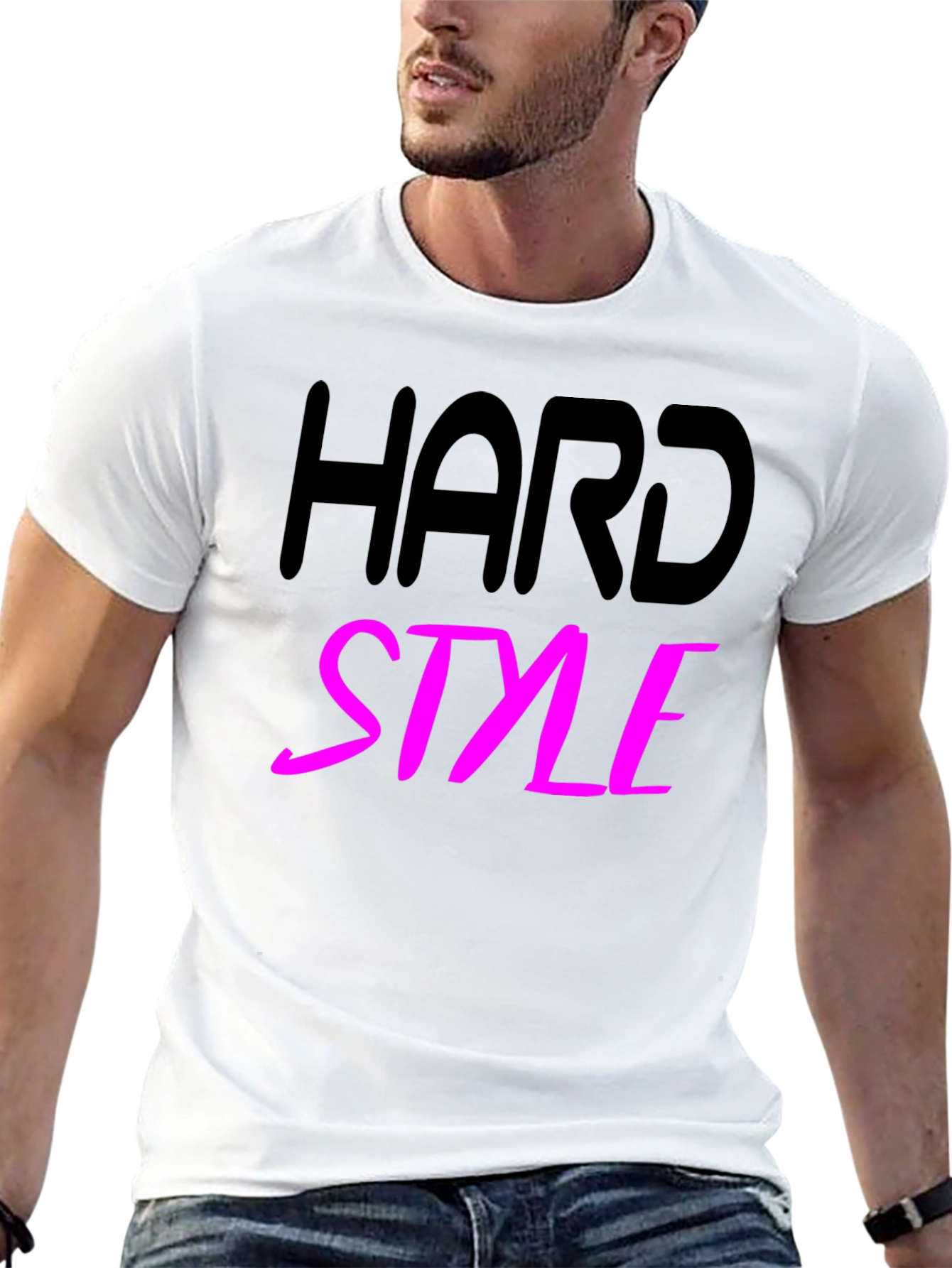 Hard Style Graphic T-Shirt Trendy Casual Tee