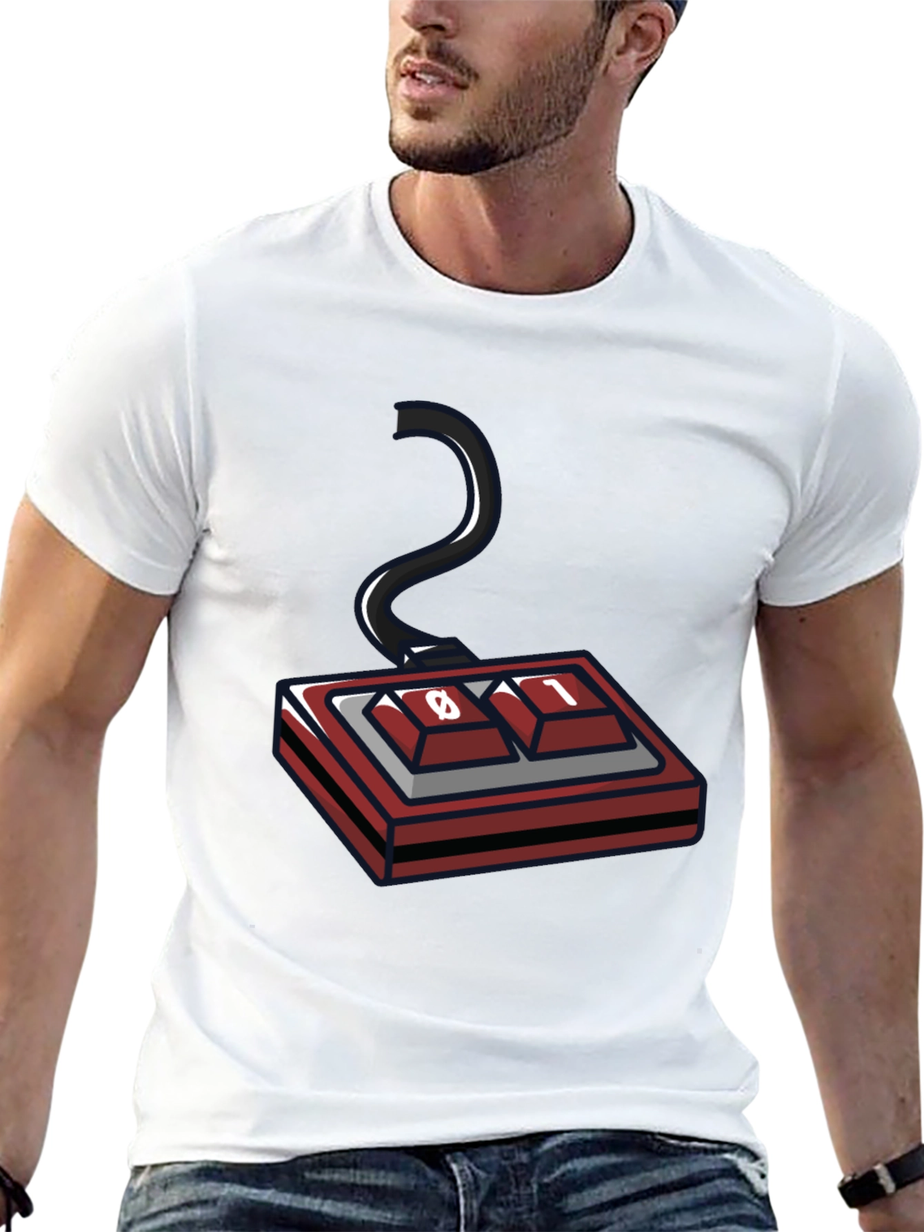 Retro Console T-Shirt - Gamer Style