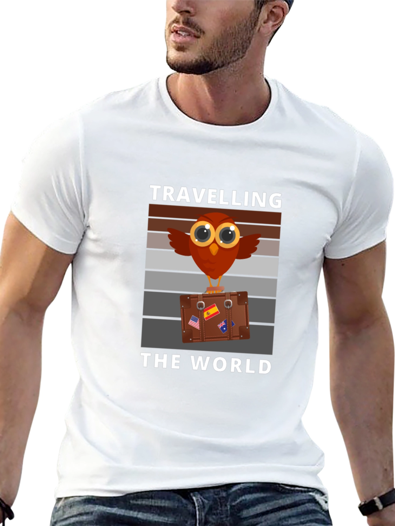 Traveling the World Graphic Tee