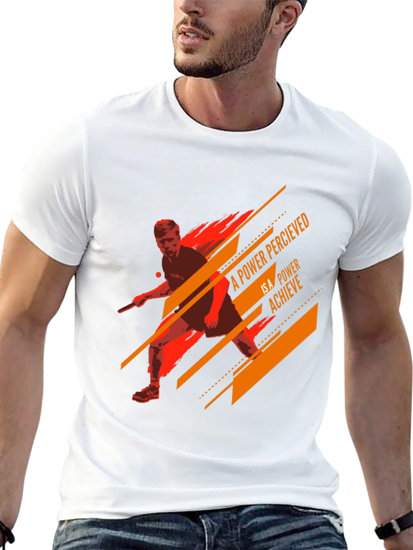 Power Perceive Achieve Graphic Tee