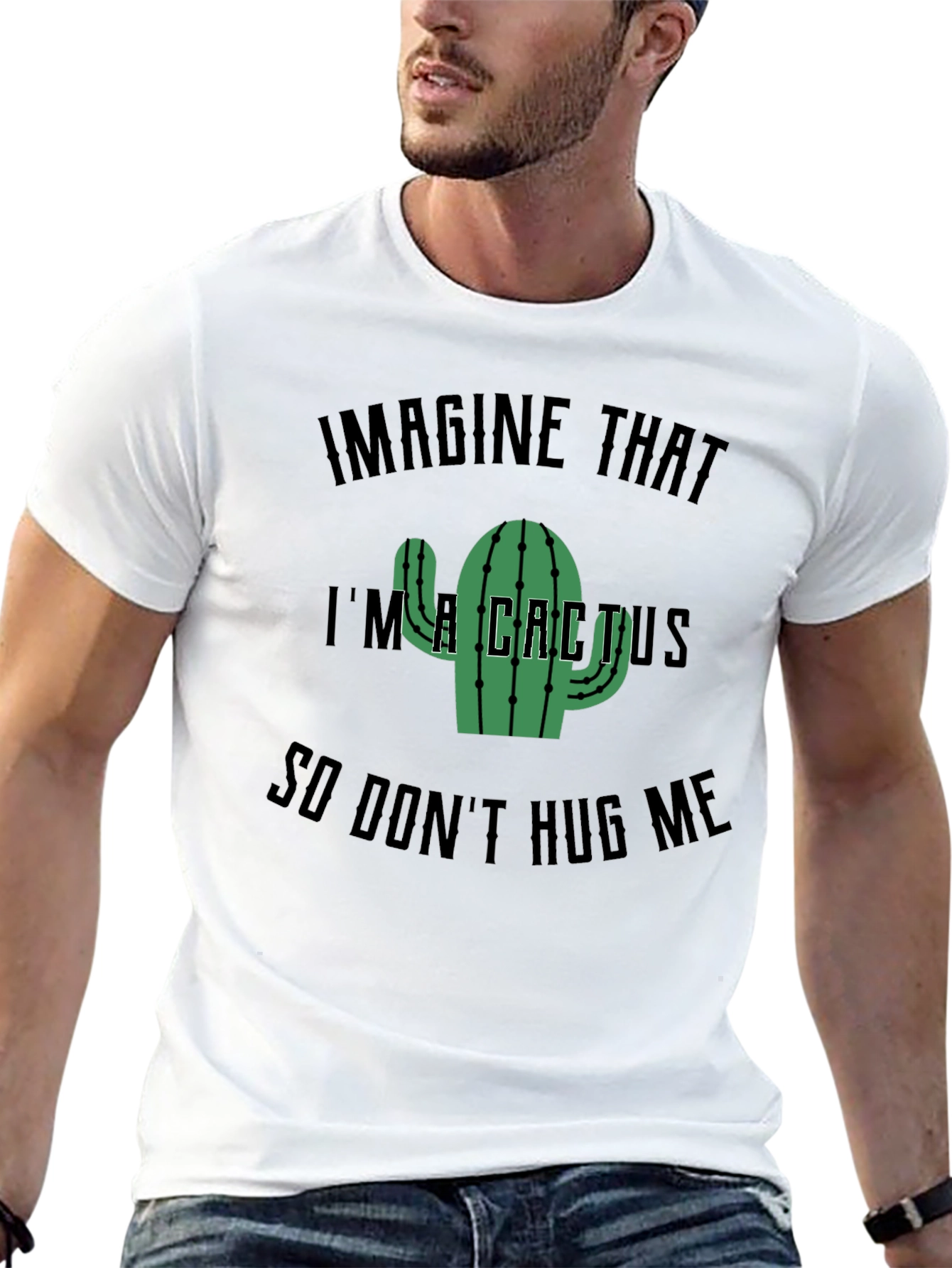 Imagine That Cactus Graphic Tee