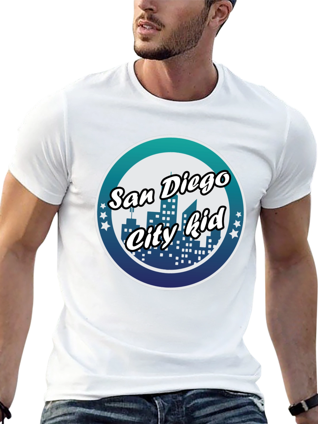 San Diego City Kid Black T-Shirt