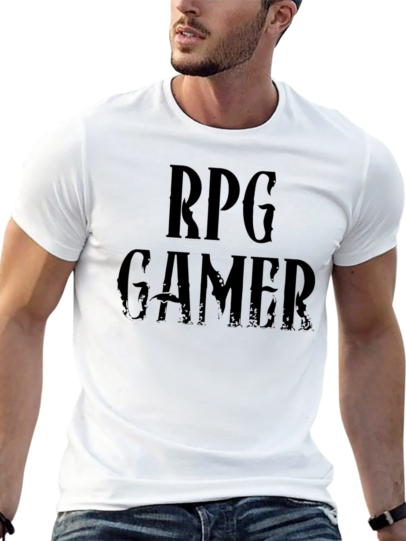 RPG Gamer Black T-Shirt