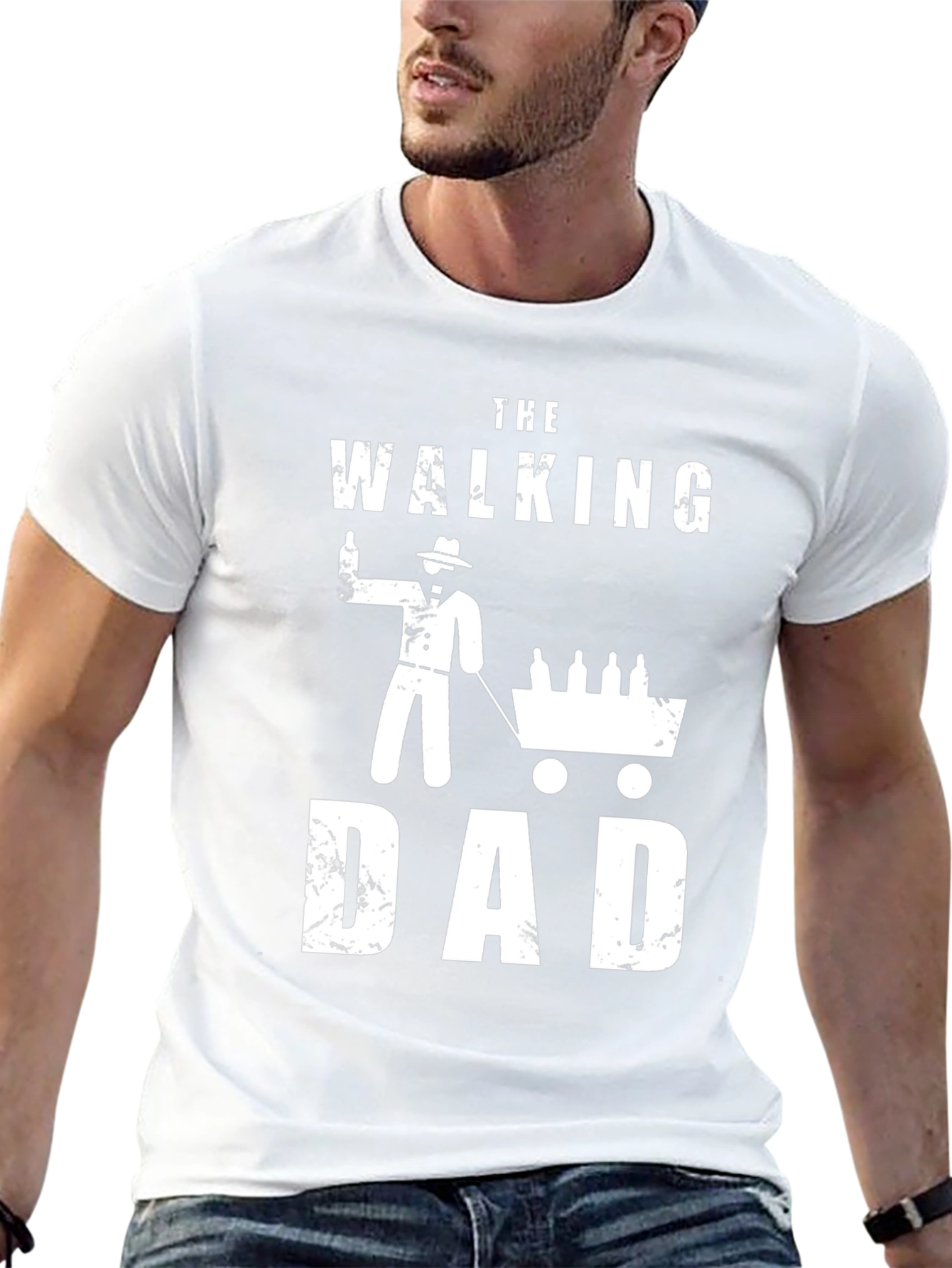 The Walking Dad T-Shirt - Funny Dad Tee