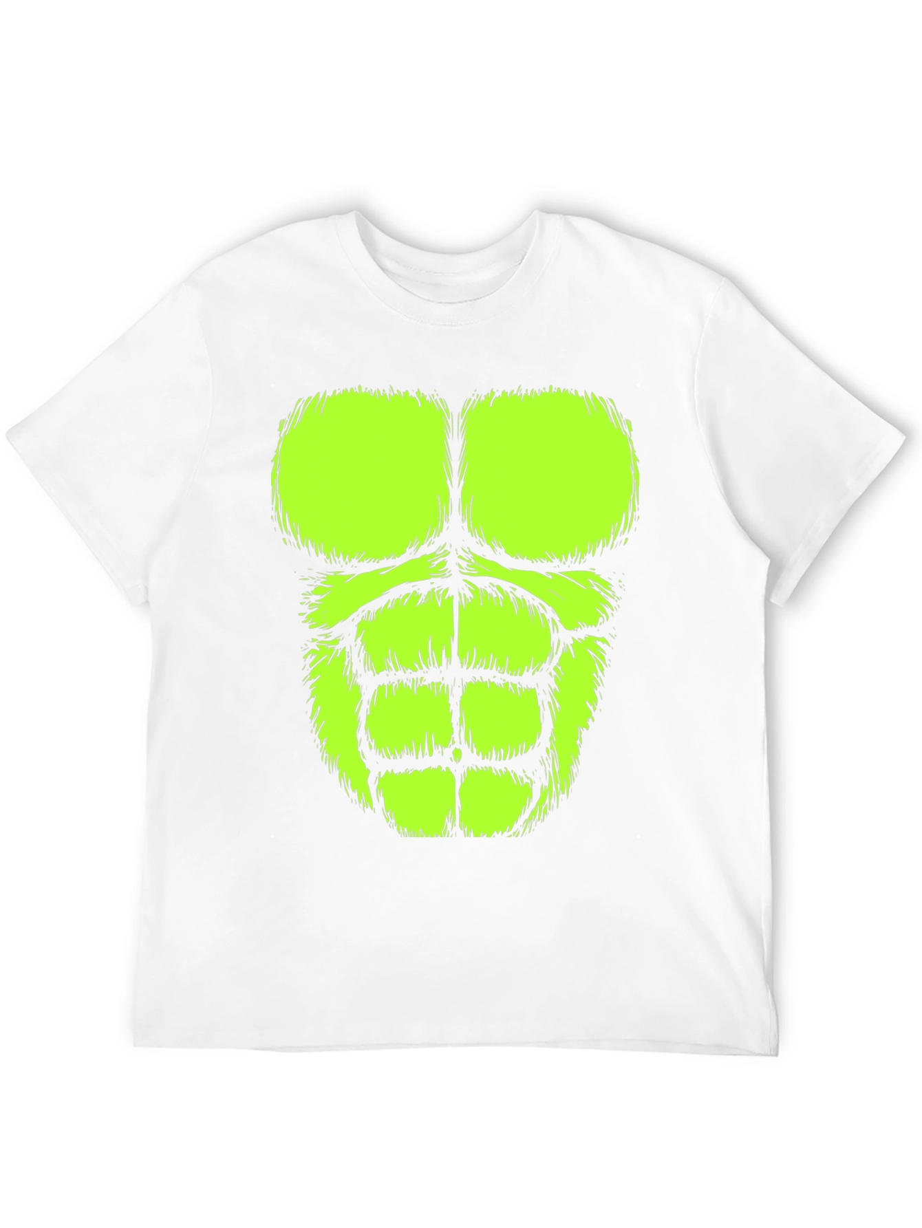 Hulk Abs T-Shirt: Funny Muscle Costume Tee