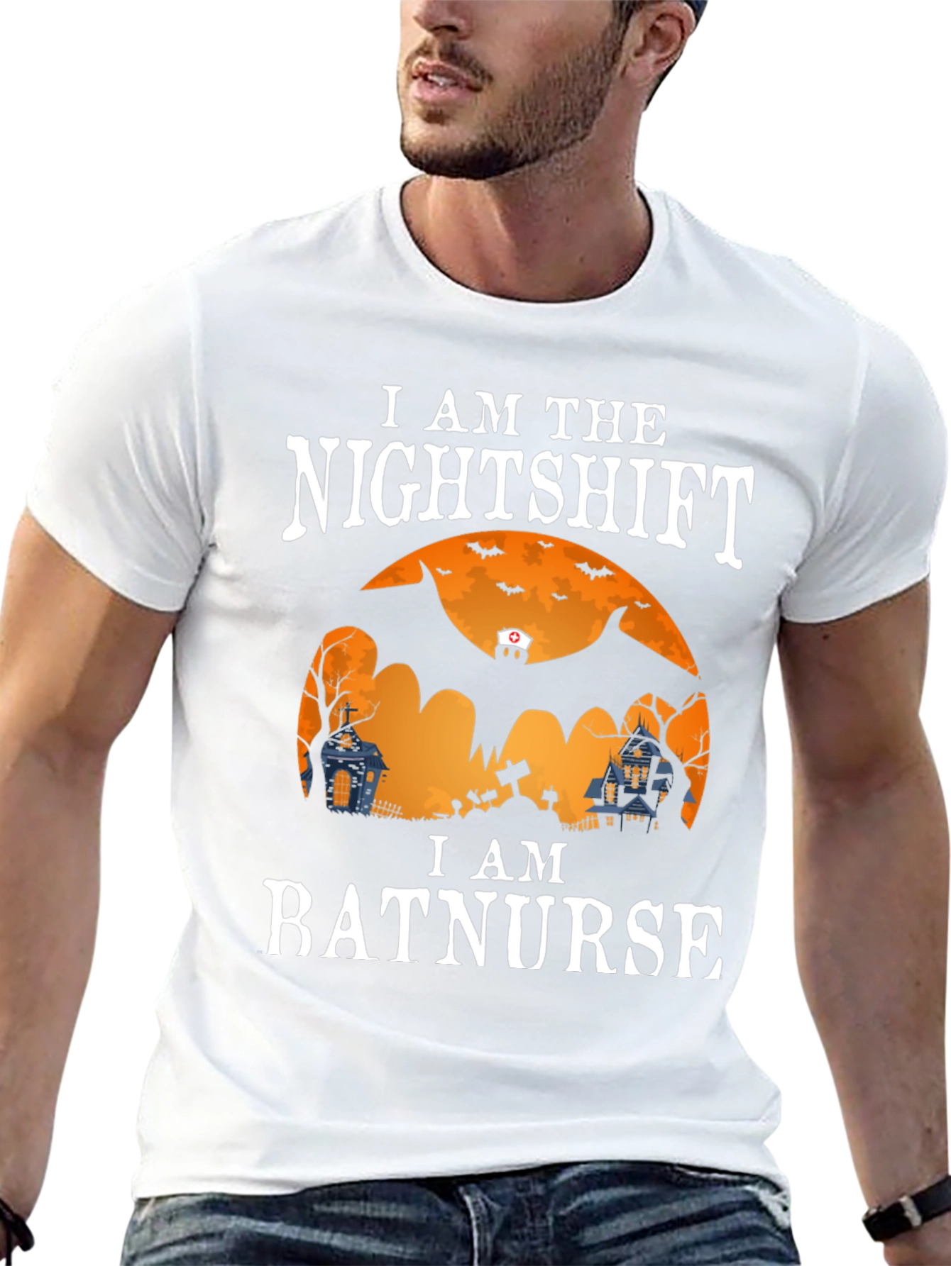 Nightshift Batnurse Halloween T-Shirt