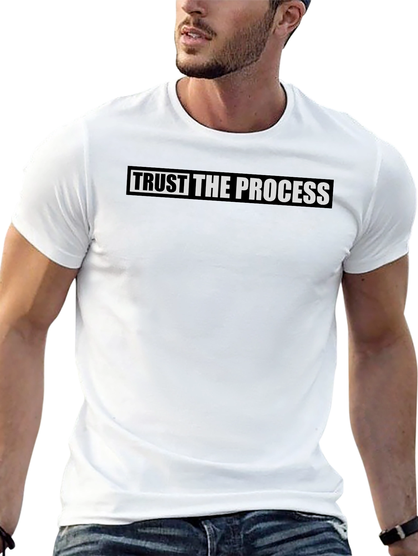 Trust the Process Black T-Shirt