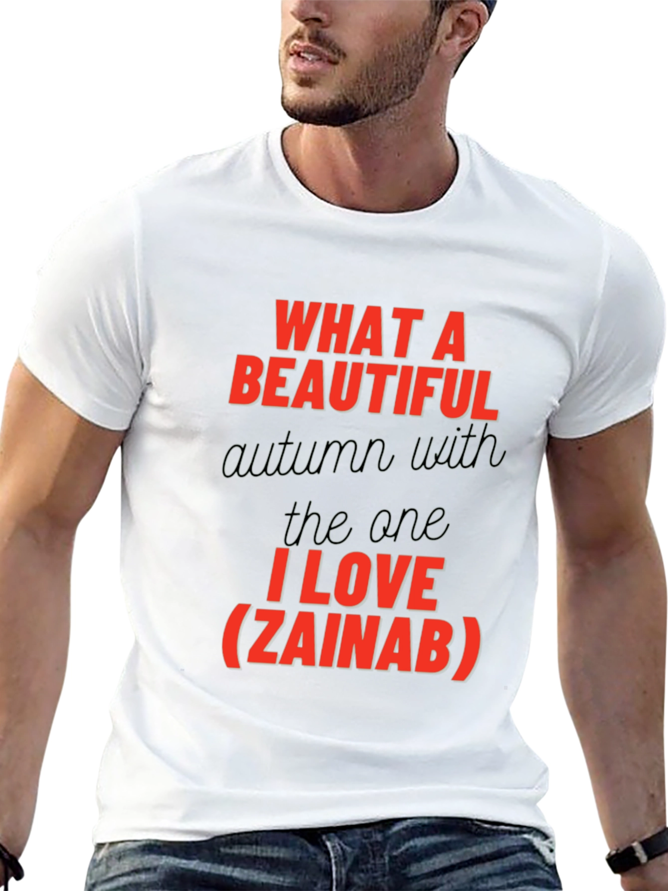 Romantic Autumn Love T-Shirt