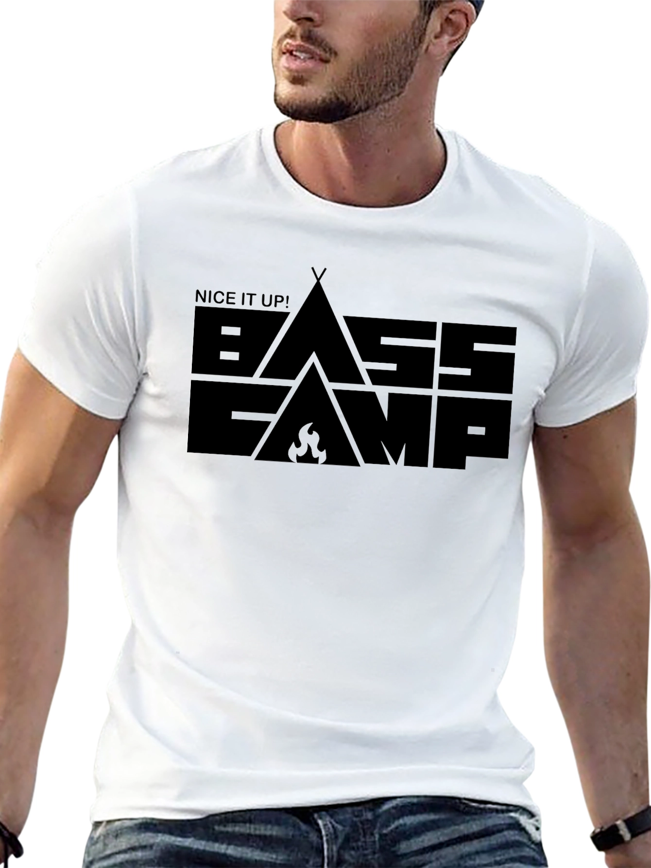 Bass Camp Black T-Shirt