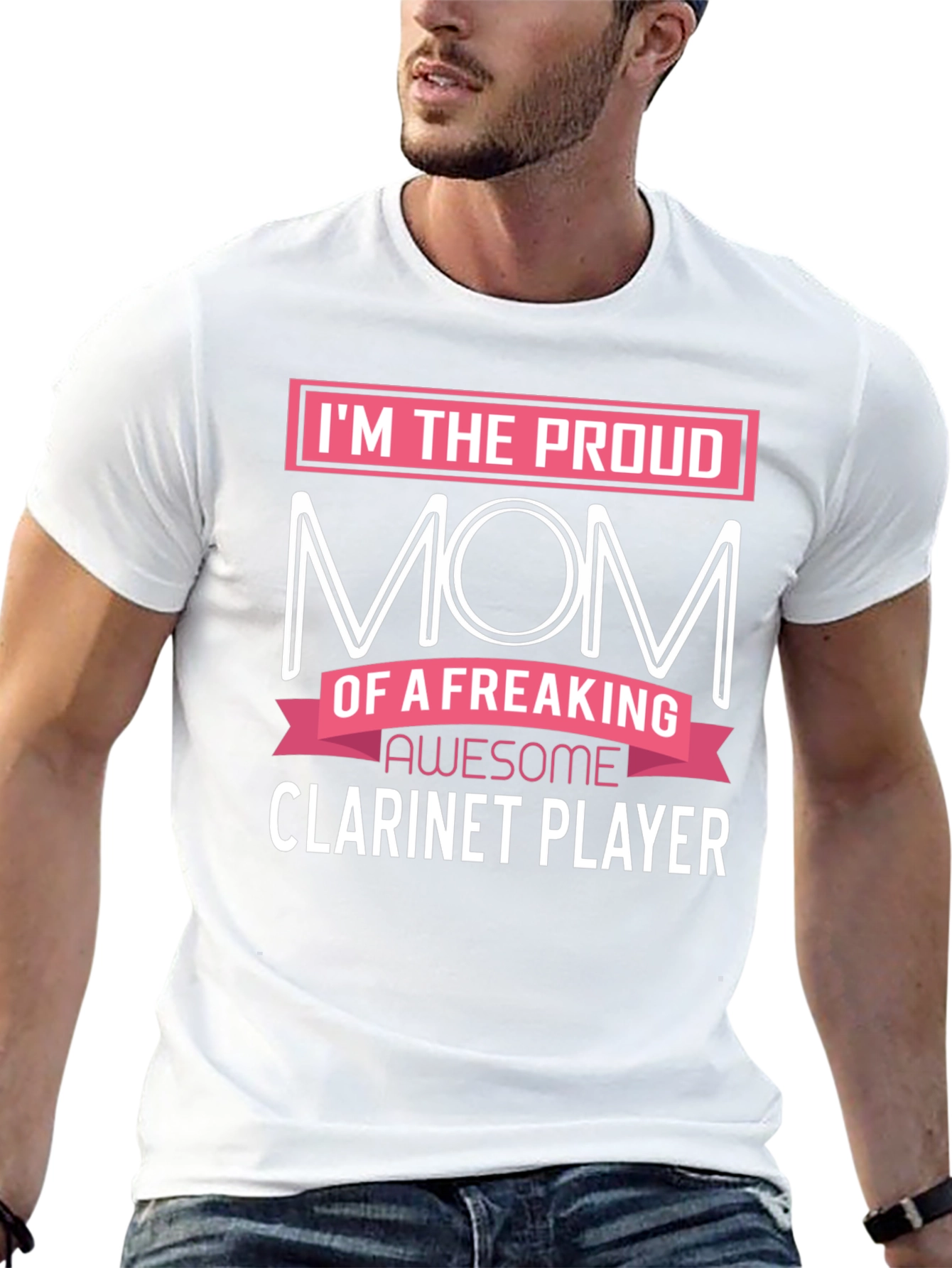 Proud Mom of a Clarinet Player T-Shirt