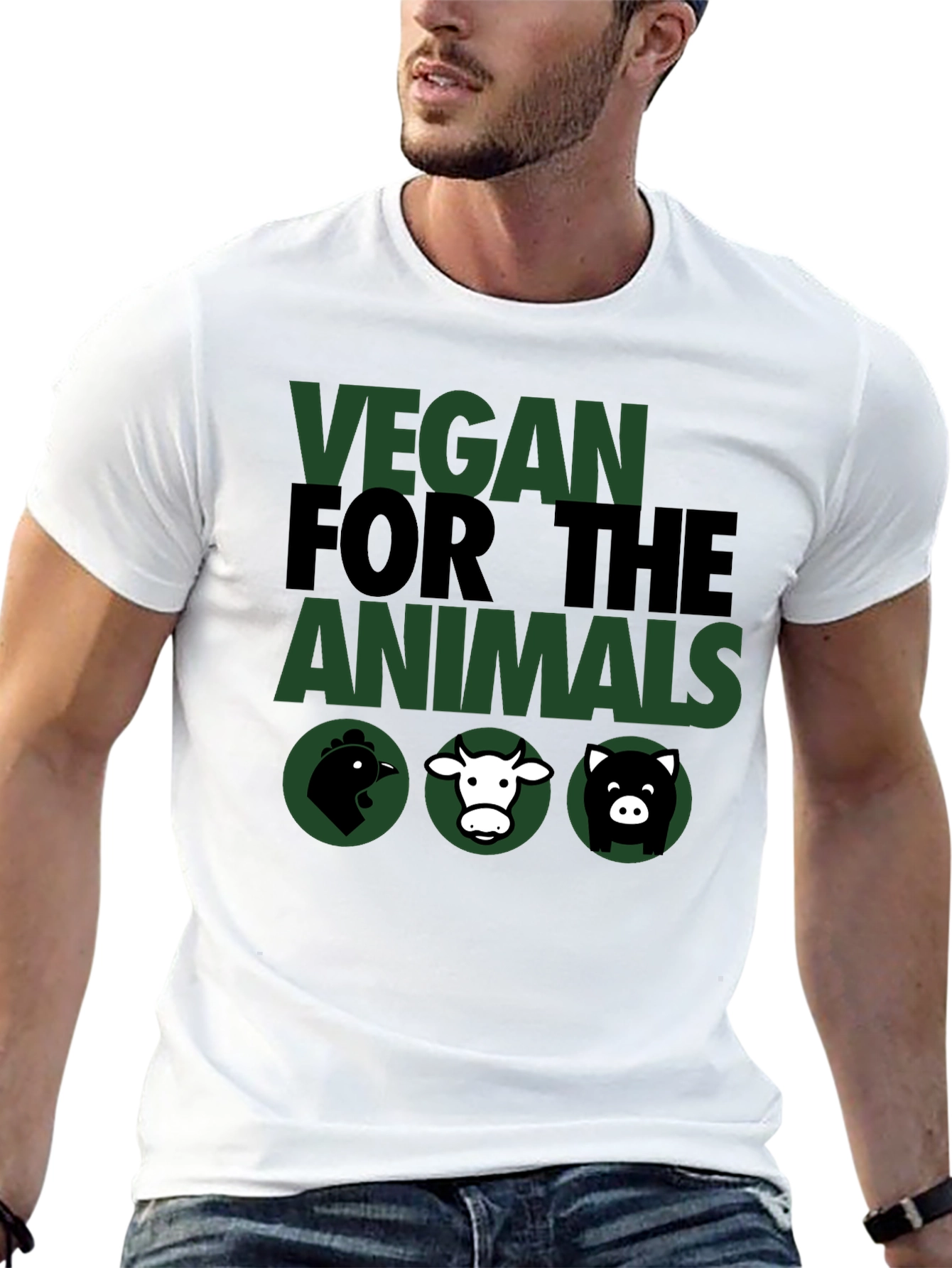 Vegan For The Animals T-Shirt