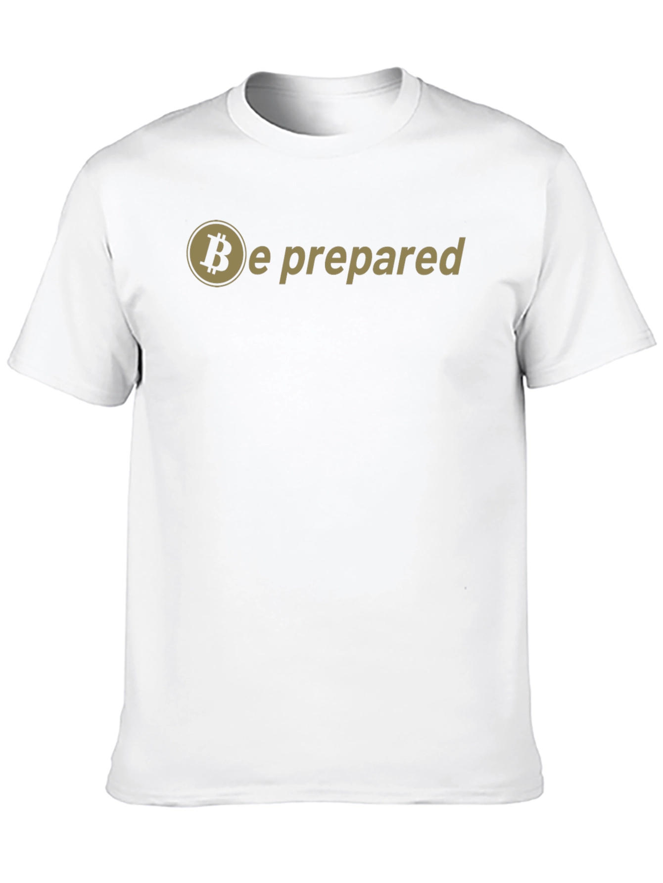 Bitcoin Be Prepared Graphic Tee - Crypto T-Shirt