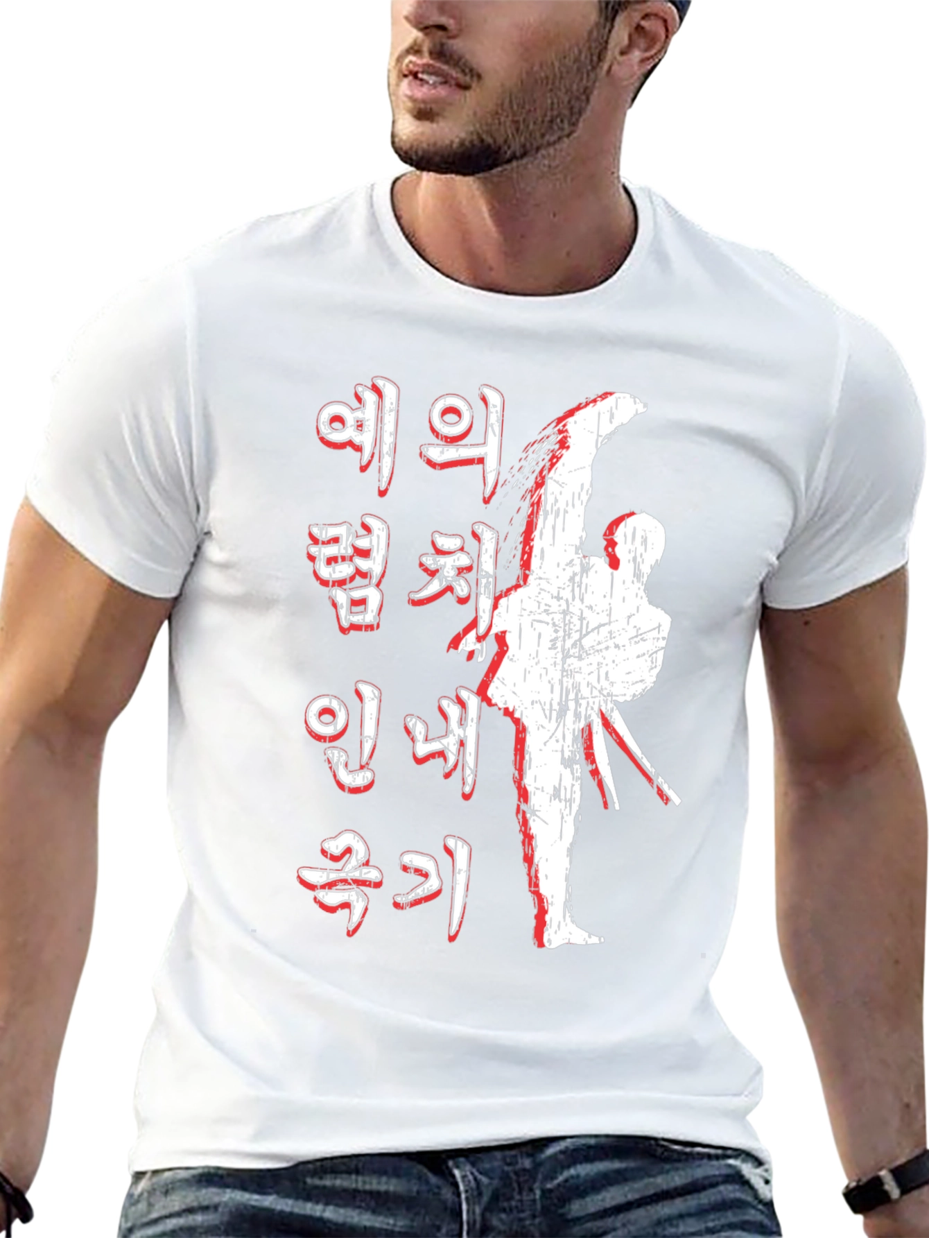Taekwondo Stance Graphic T-Shirt