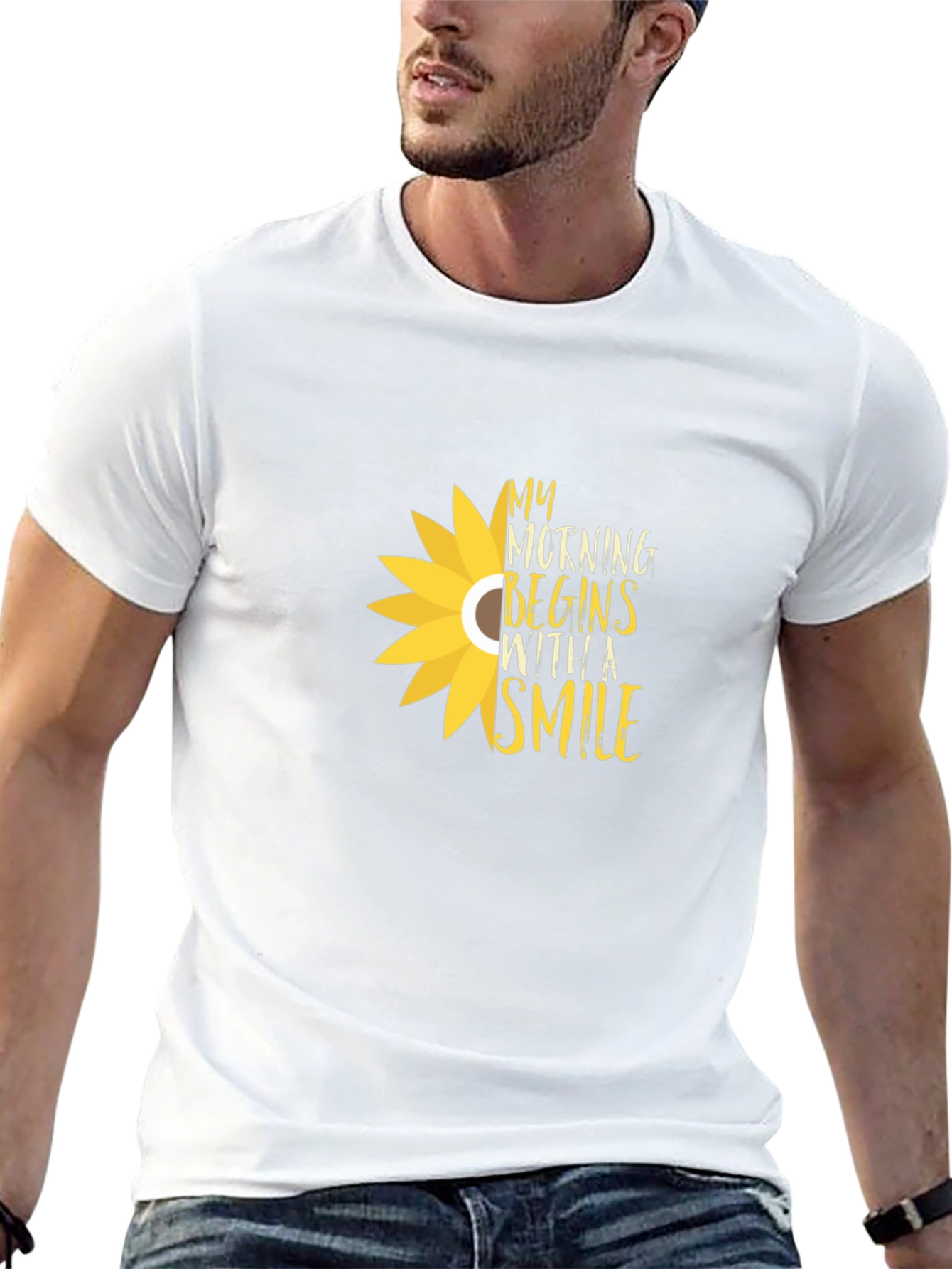 My Morning Begins With A Smile T-Shirt