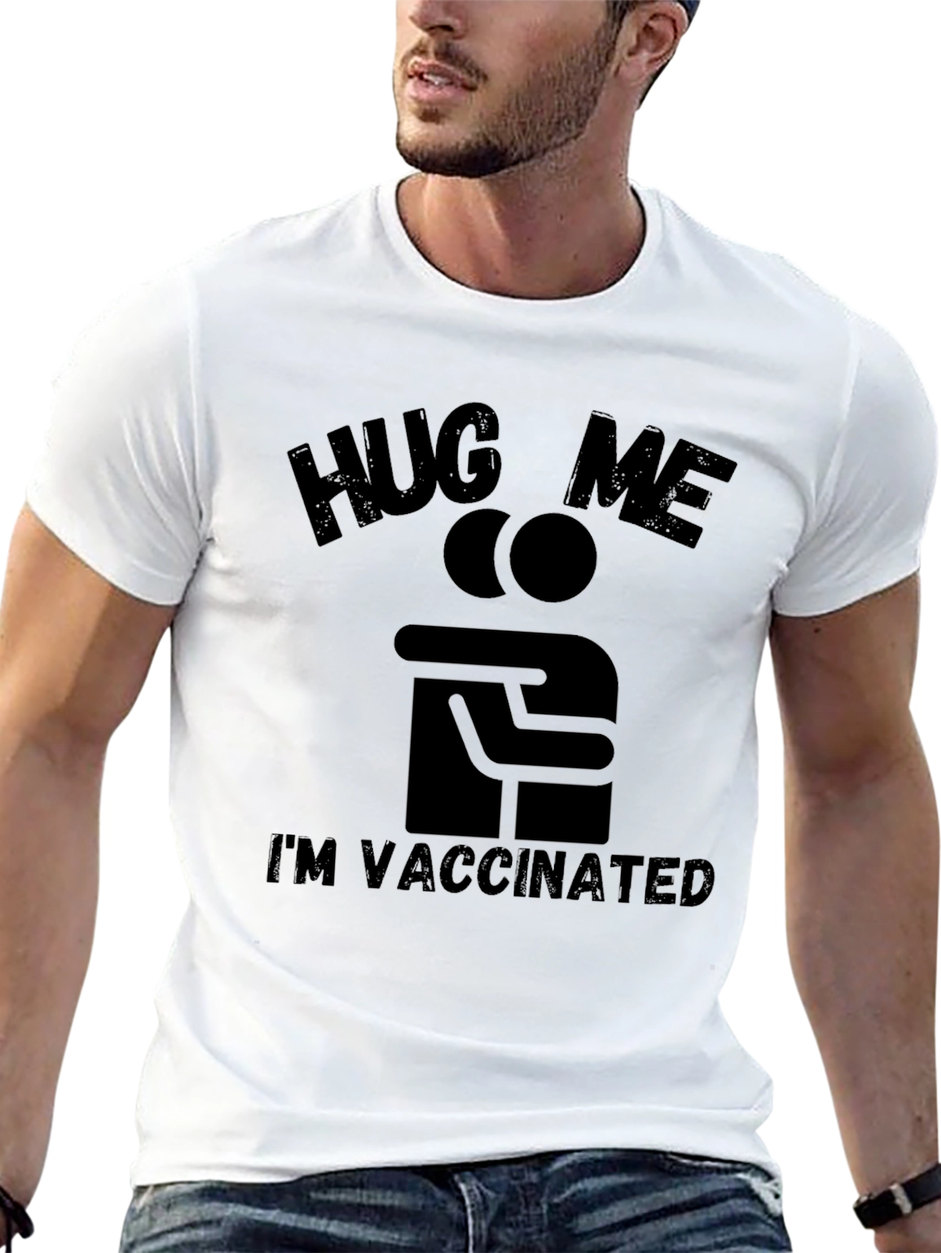 Hug Me Im Vaccinated T-Shirt