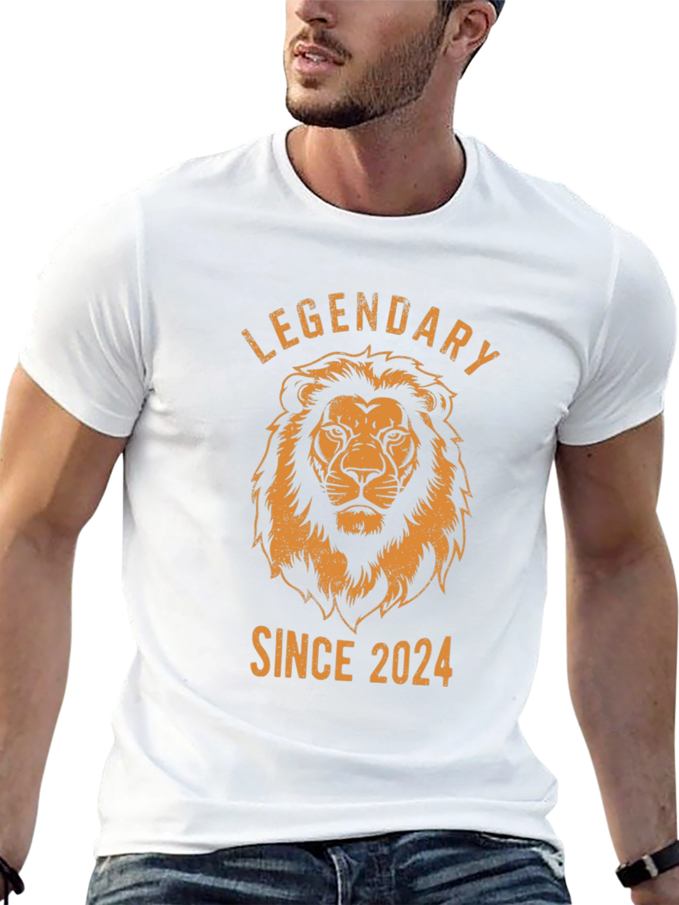 Legendary Since 2024 Lion Graphic T-Shirt