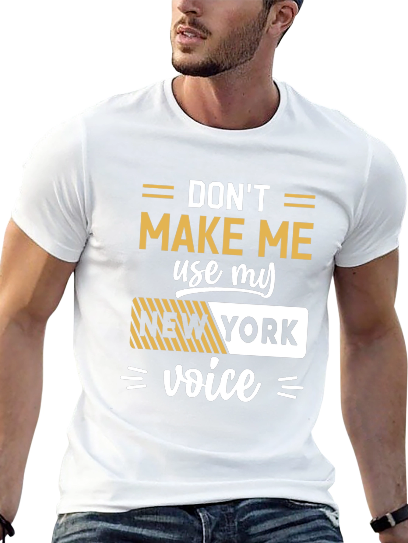 Funny New York Voice T-Shirt