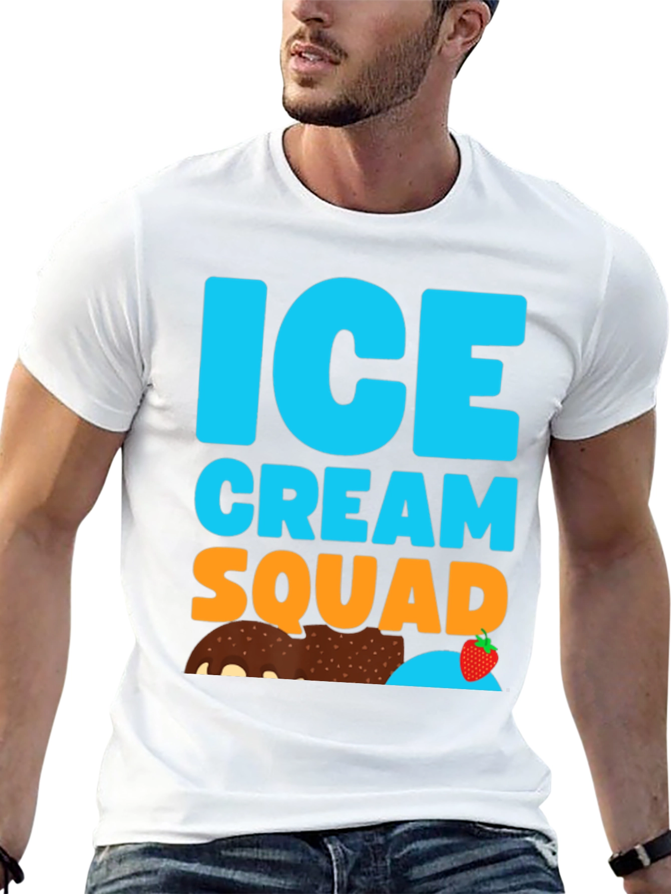 Ice Cream Squad Graphic T-Shirt