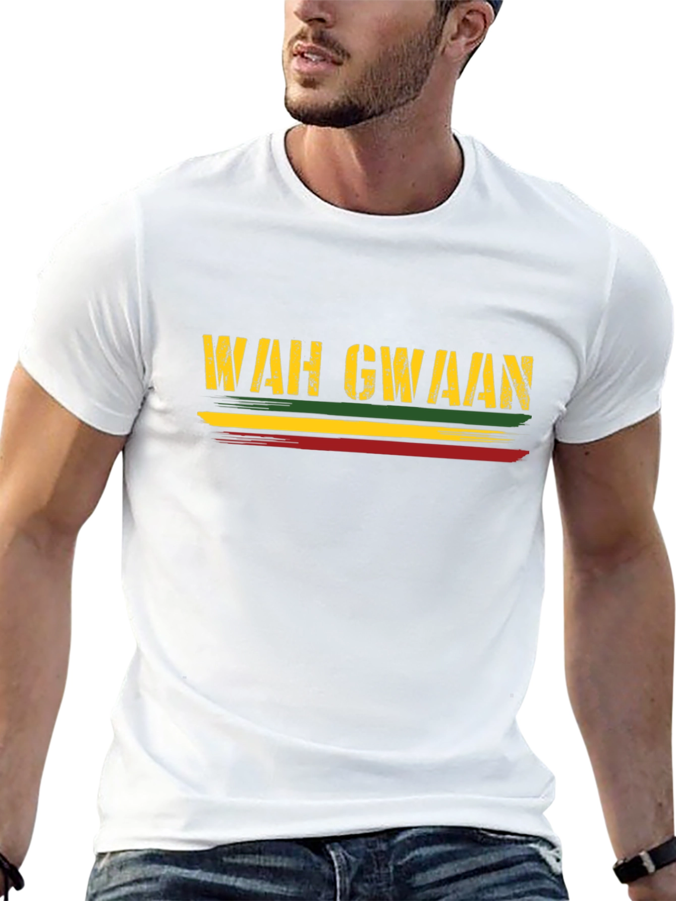 Wah Gwaan Jamaican Rasta T-Shirt