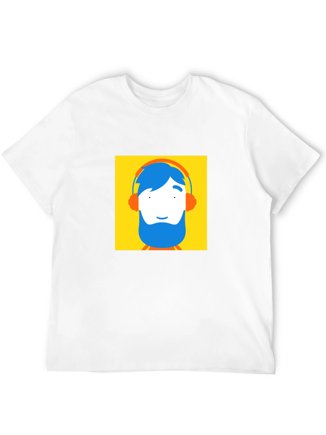 Funky Cartoon Graphic Black T-Shirt