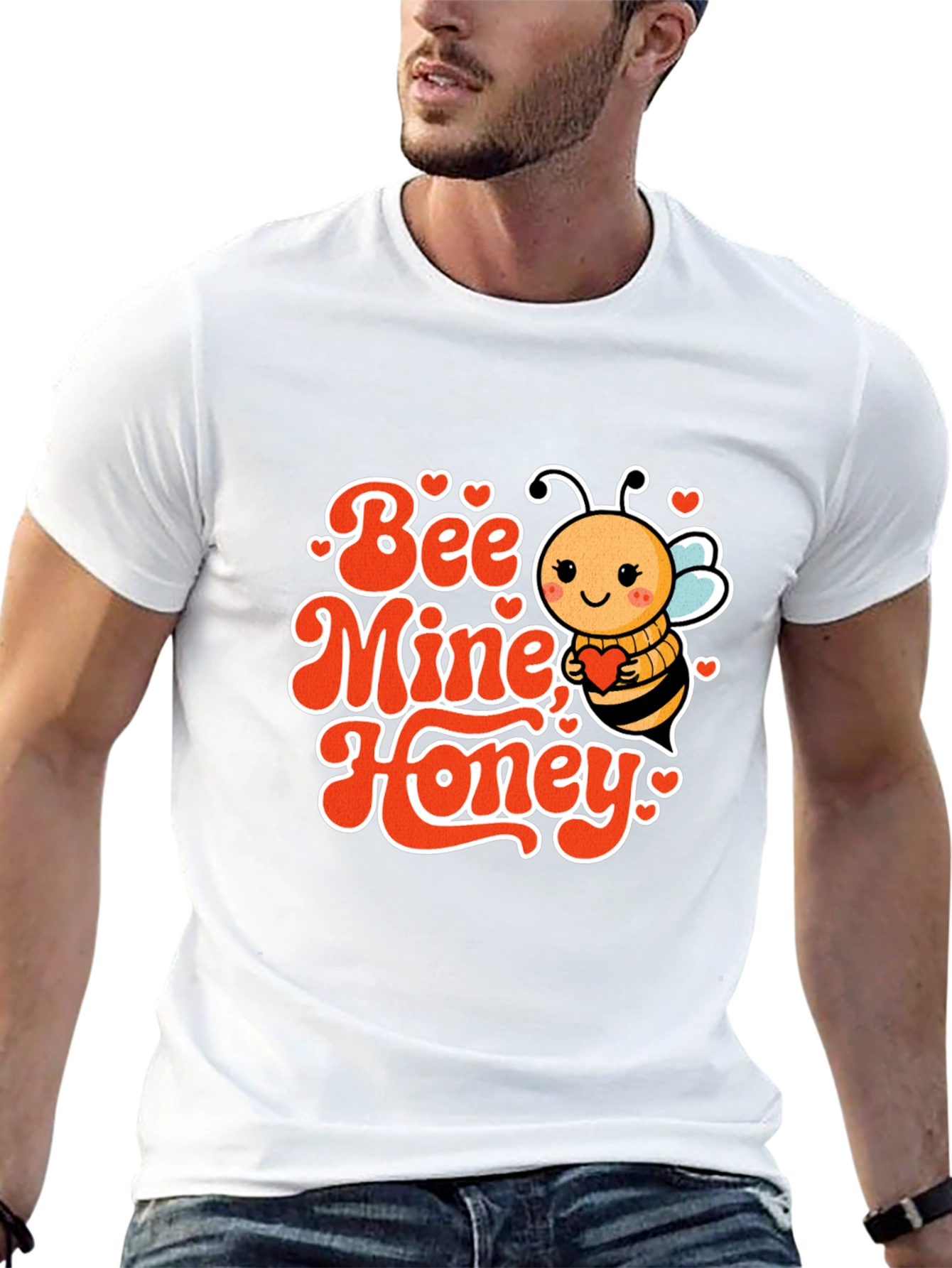 Bee Mine Honey Valentines Day T-Shirt