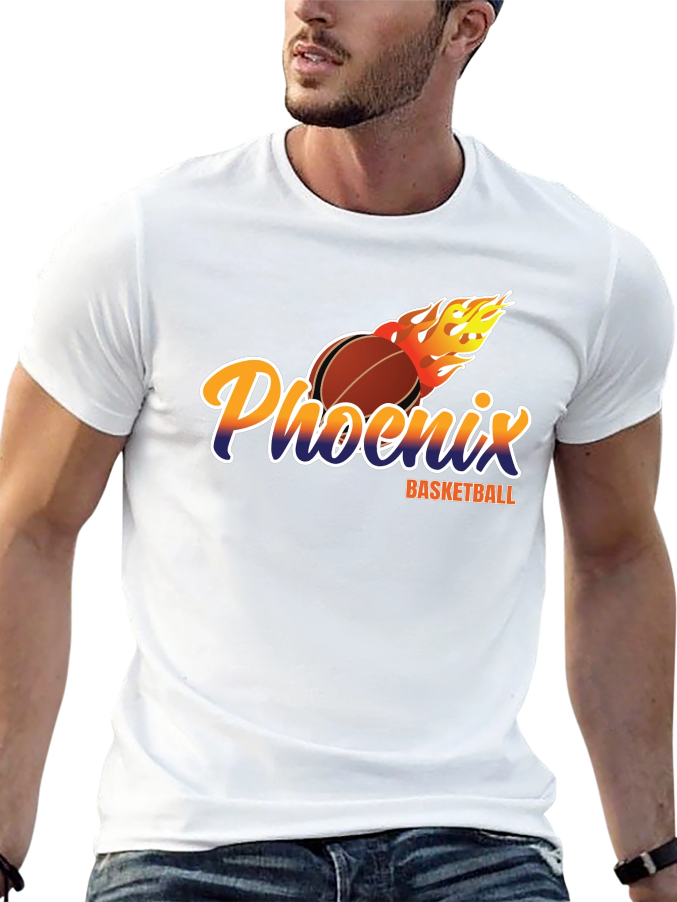 Phoenix Basketball Graphic T-Shirt