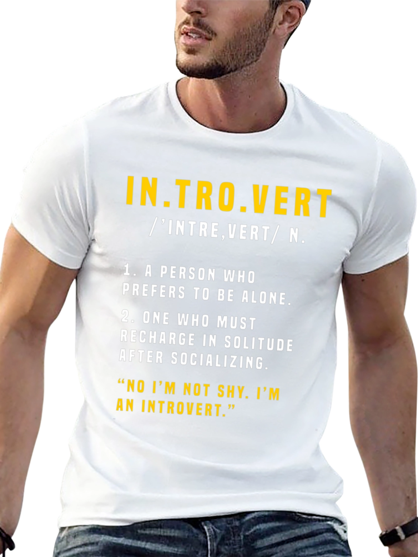 Introvert Definition Graphic T-Shirt