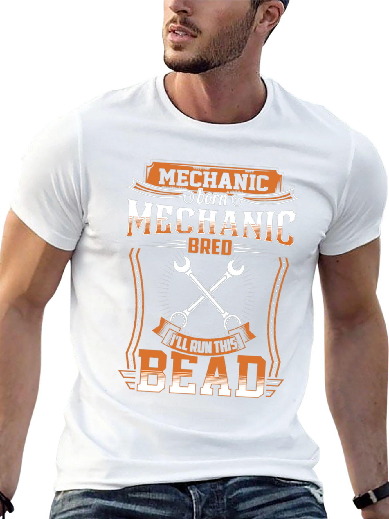 Mechanic Born Mechanic Bred T-Shirt