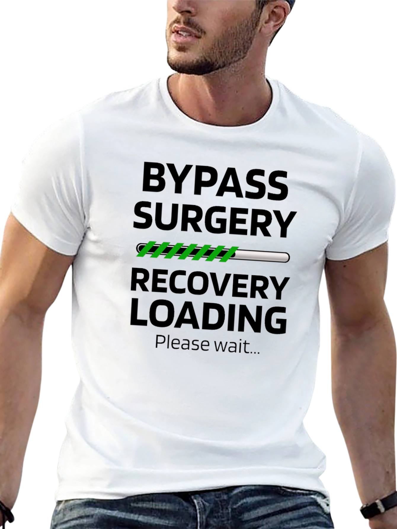 Bypass Surgery Recovery Loading T-Shirt
