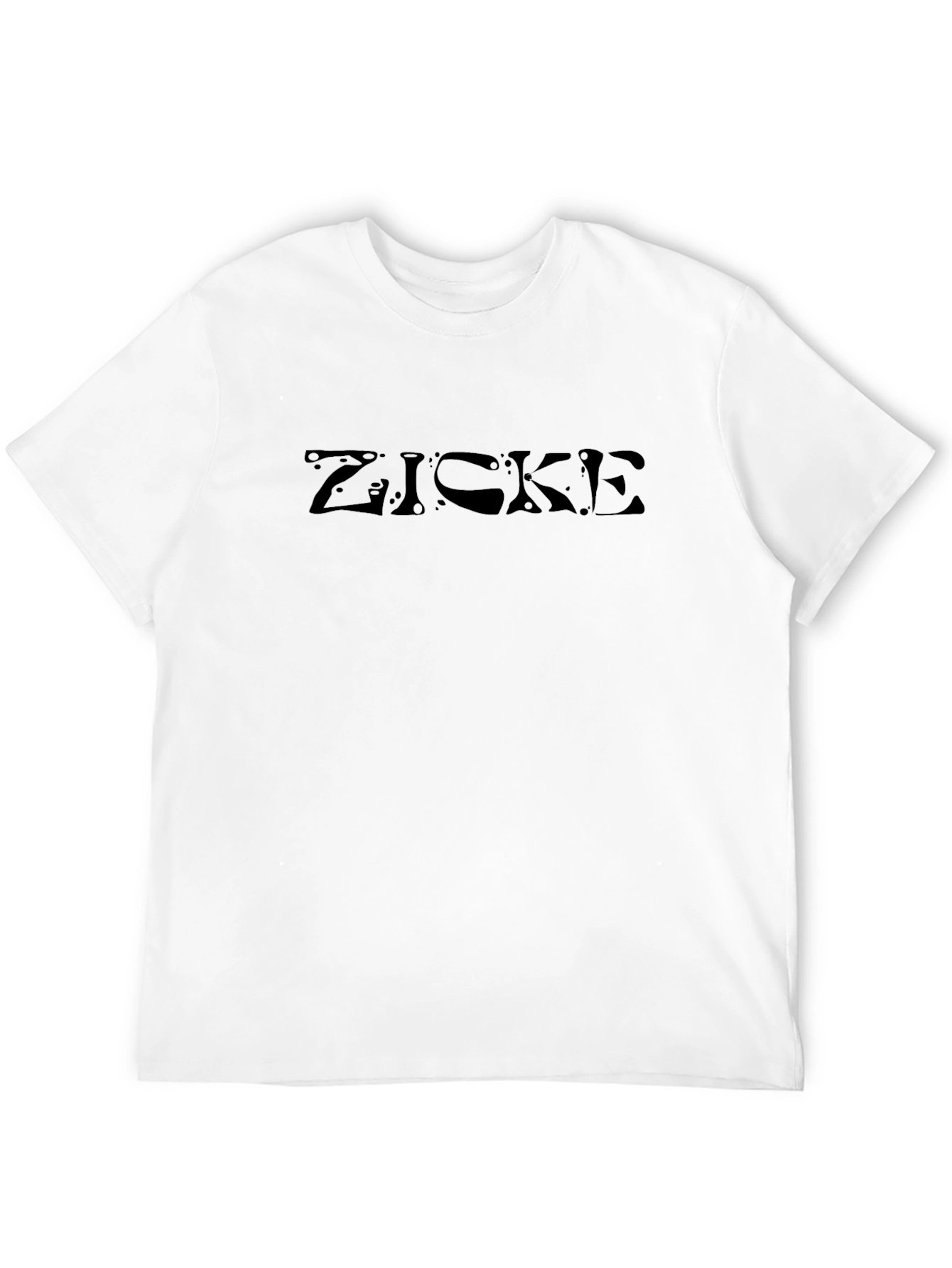 Zicke Graphic Black T-Shirt - Statement Tee