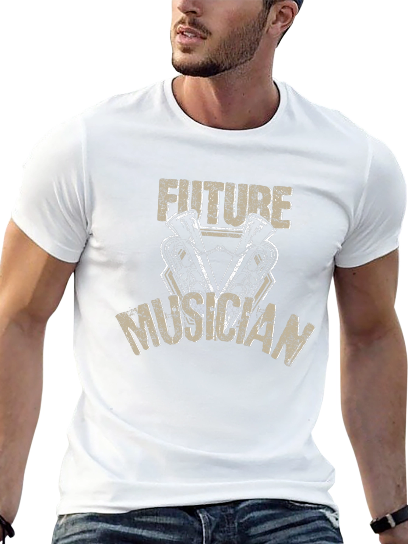 Future Musician T-Shirt Band Music Lover Tee