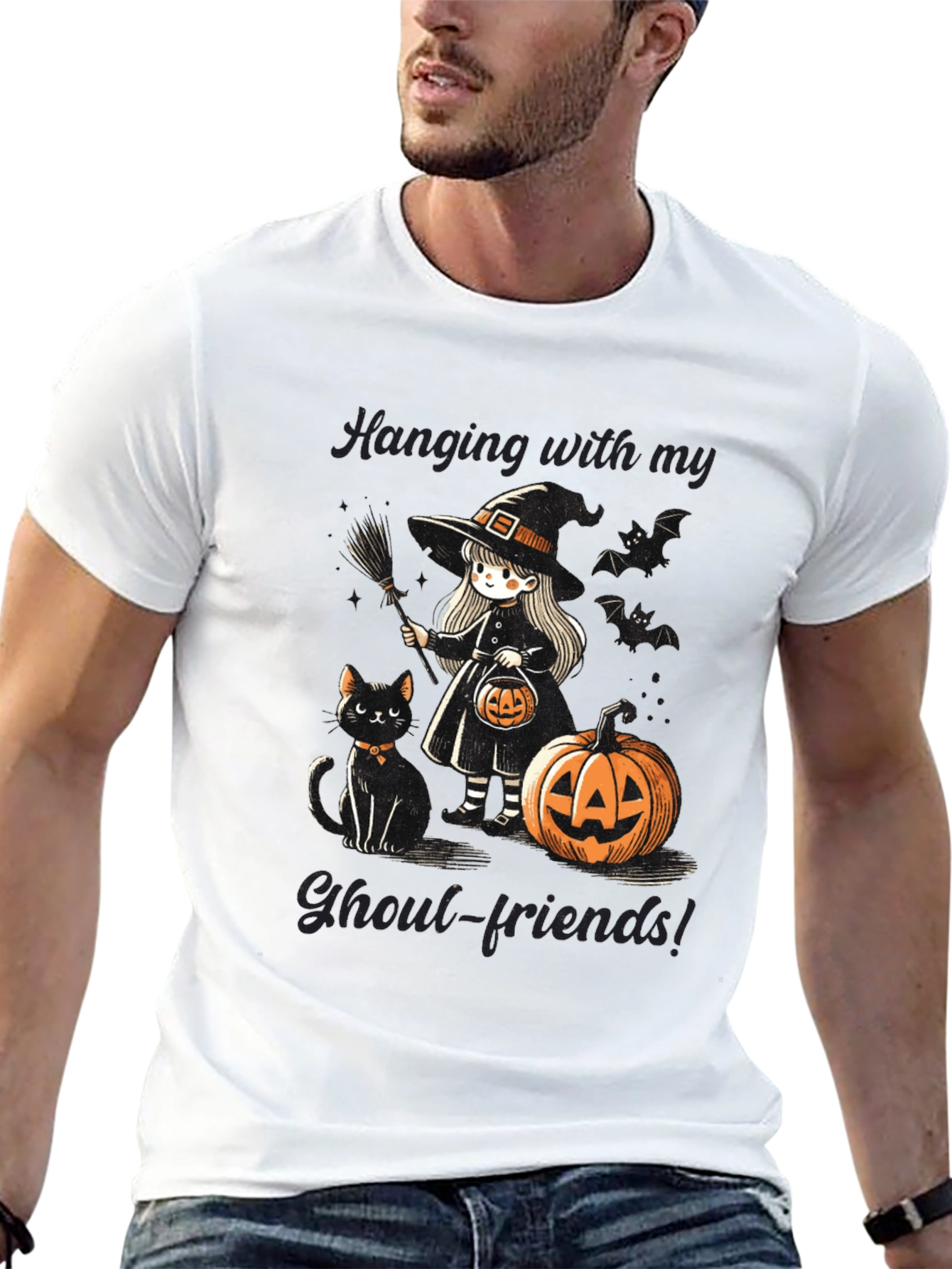 Halloween Ghoul Friends T-Shirt