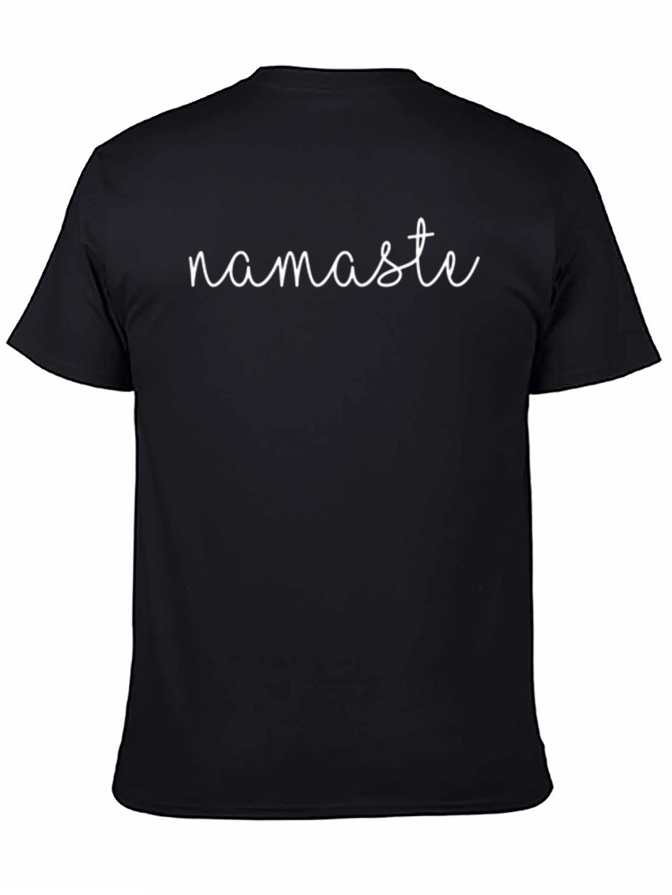 Namaste Black Graphic T-Shirt