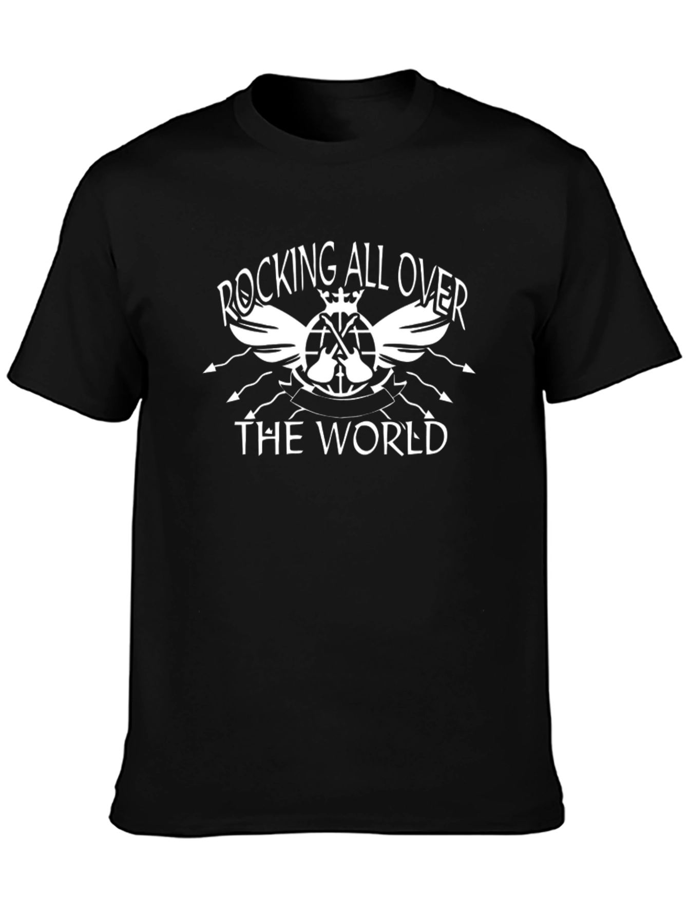 Rocking All Over The World Graphic T-Shirt