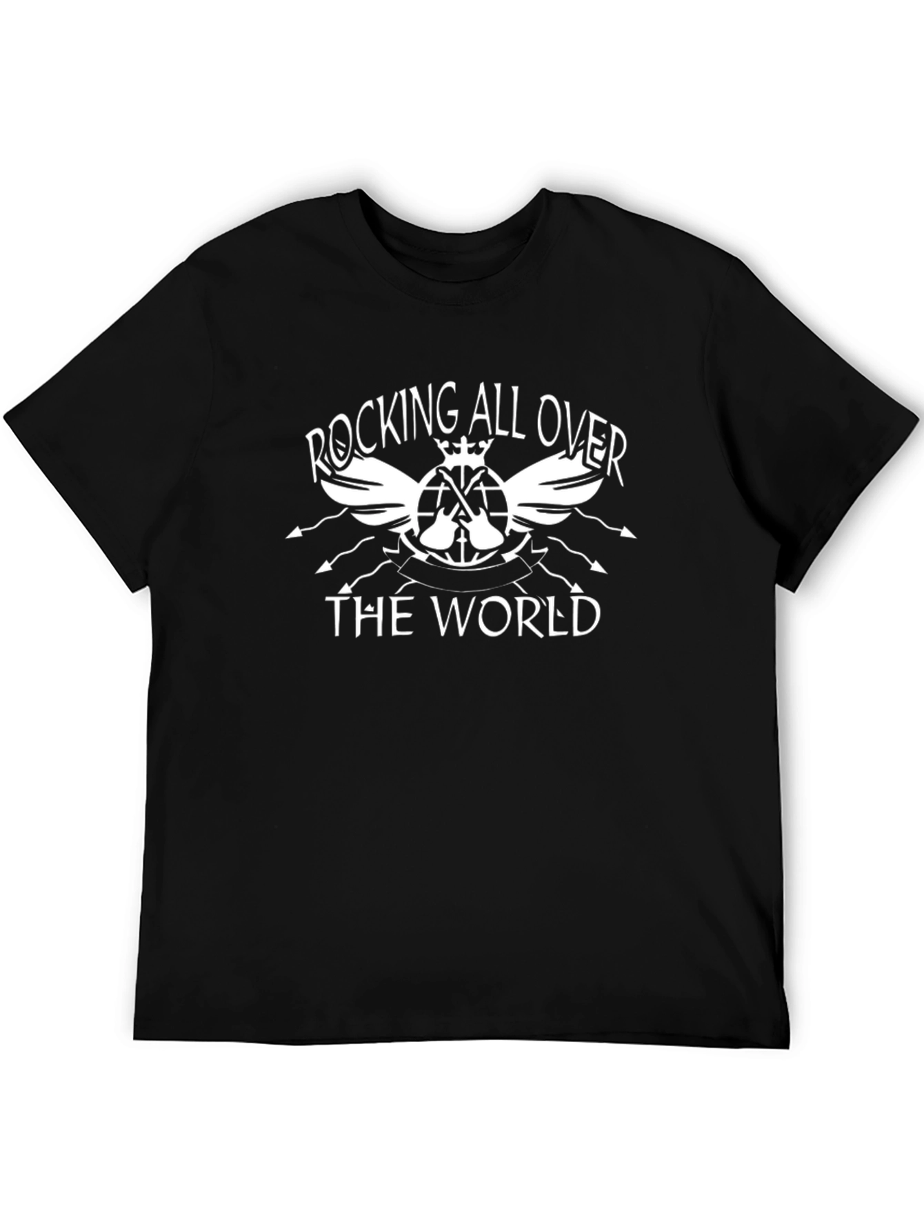 Rocking All Over The World Graphic T-Shirt