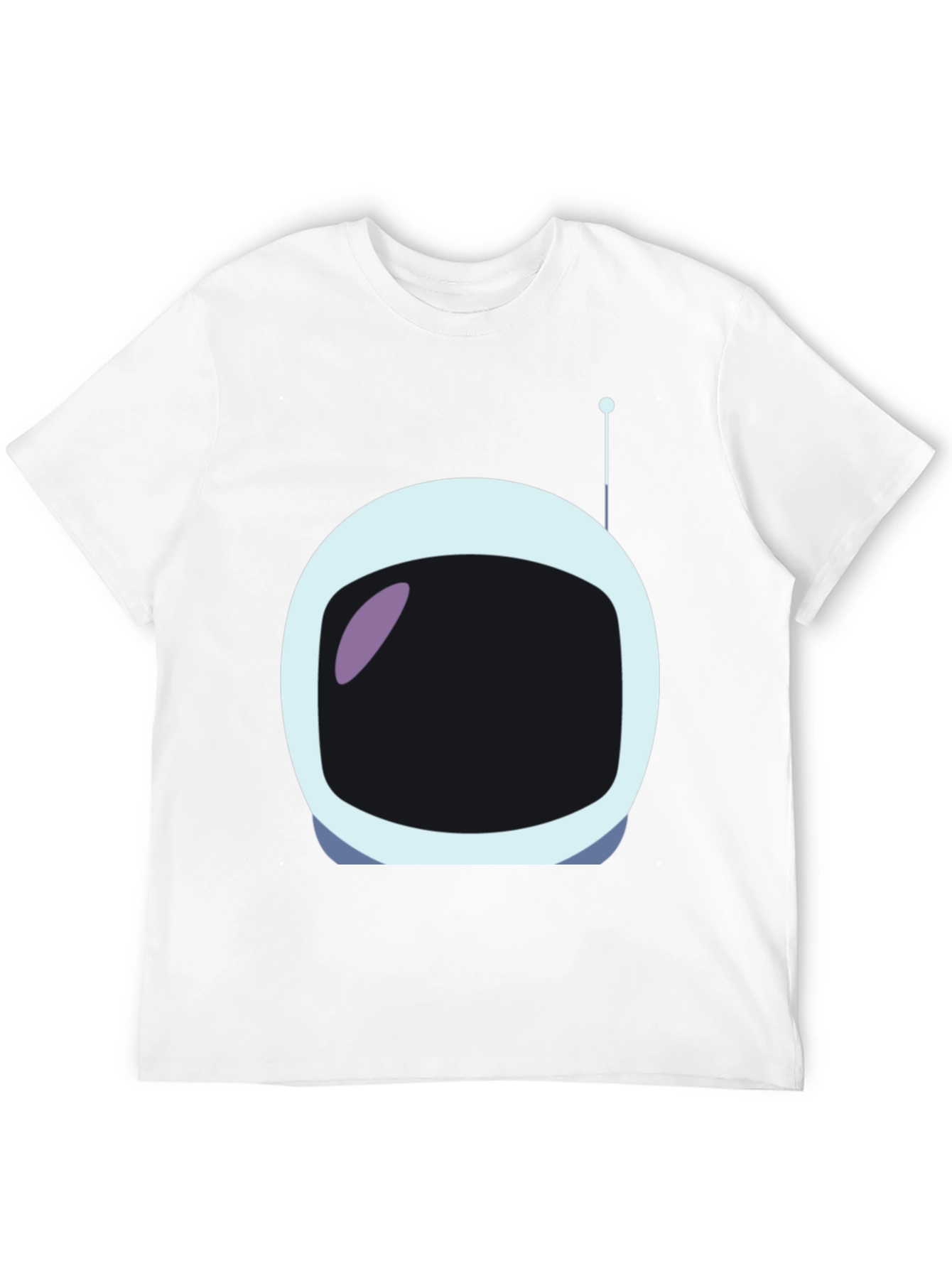 Astronaut Helmet Graphic Tee - Unique Spaceman Design