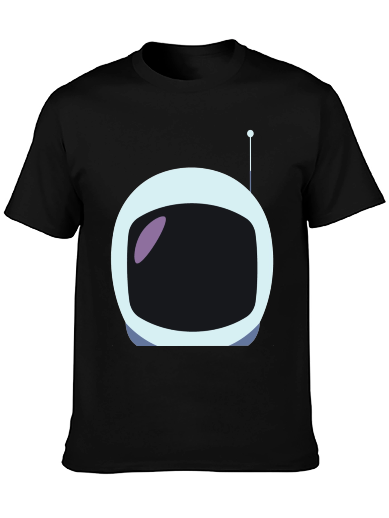Astronaut Helmet Graphic Tee - Unique Spaceman Design