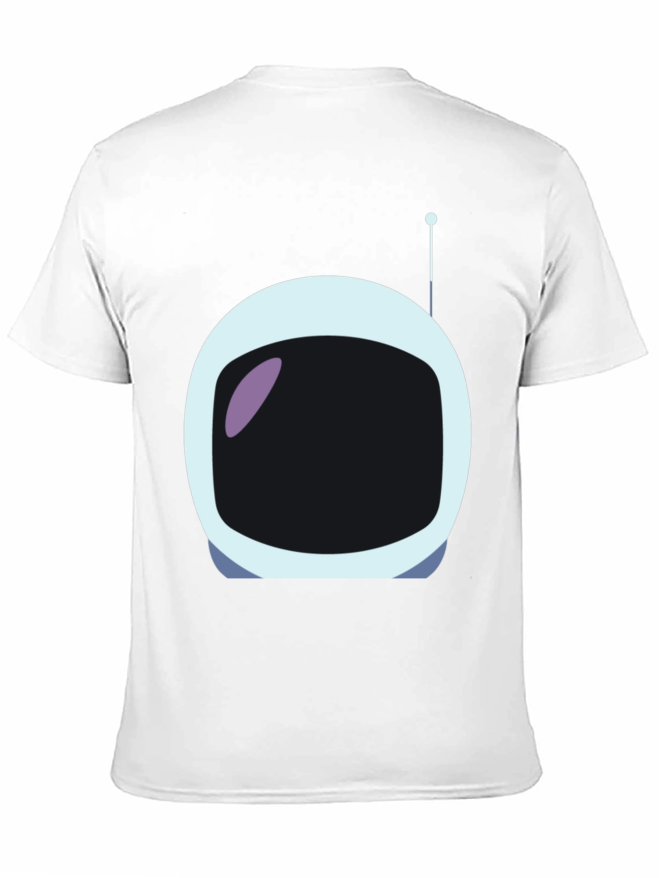 Astronaut Helmet Graphic Tee - Unique Spaceman Design