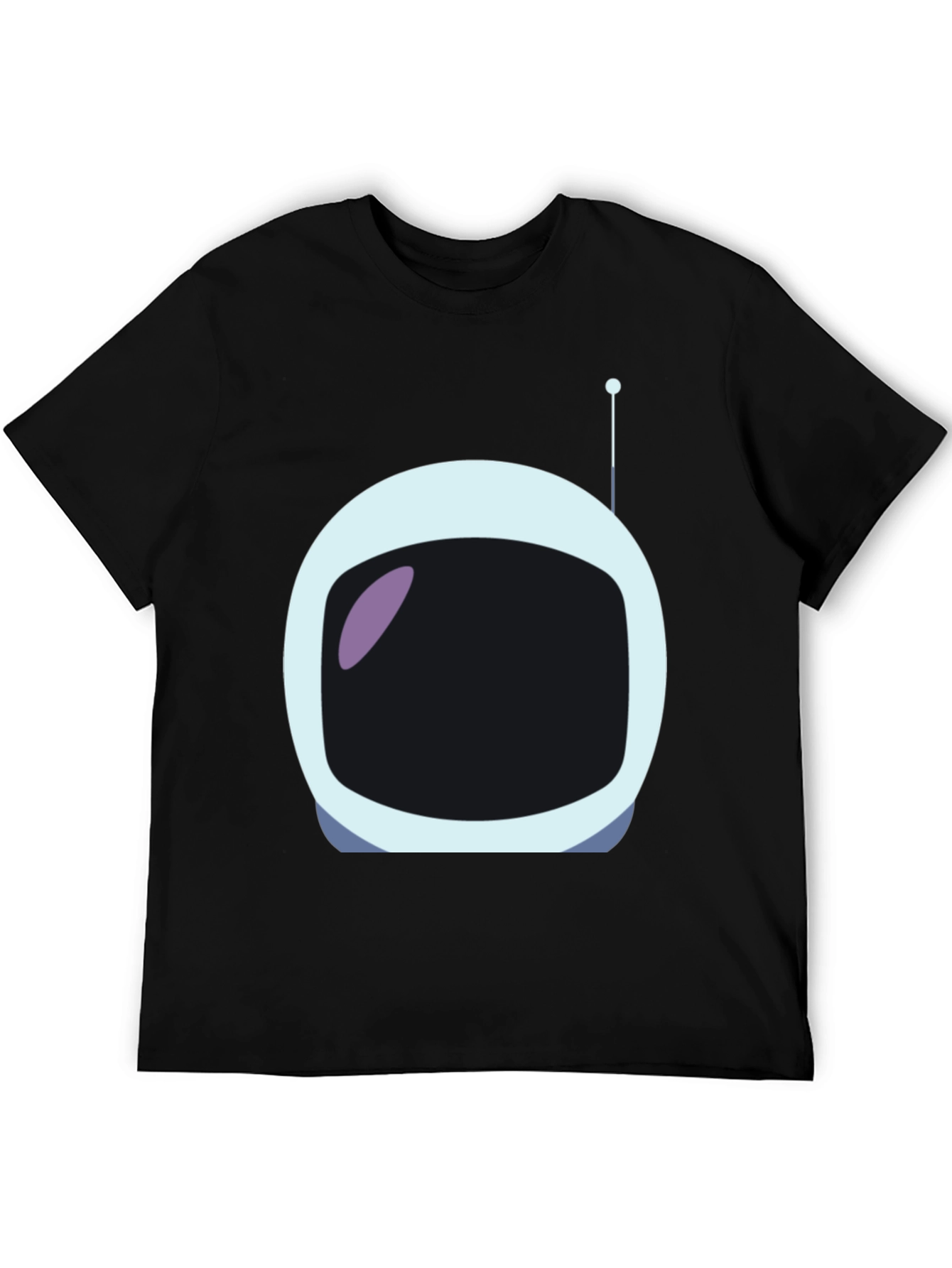Astronaut Helmet Graphic Tee - Unique Spaceman Design
