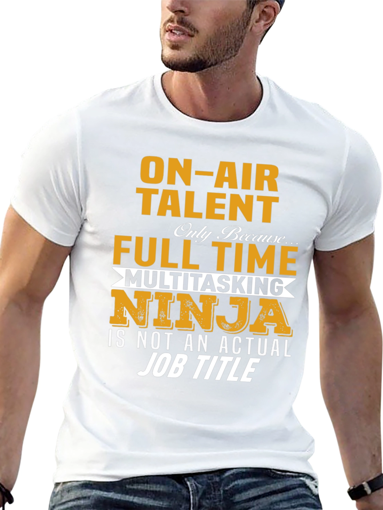 On-Air Talent Full-Time Ninja T-Shirt