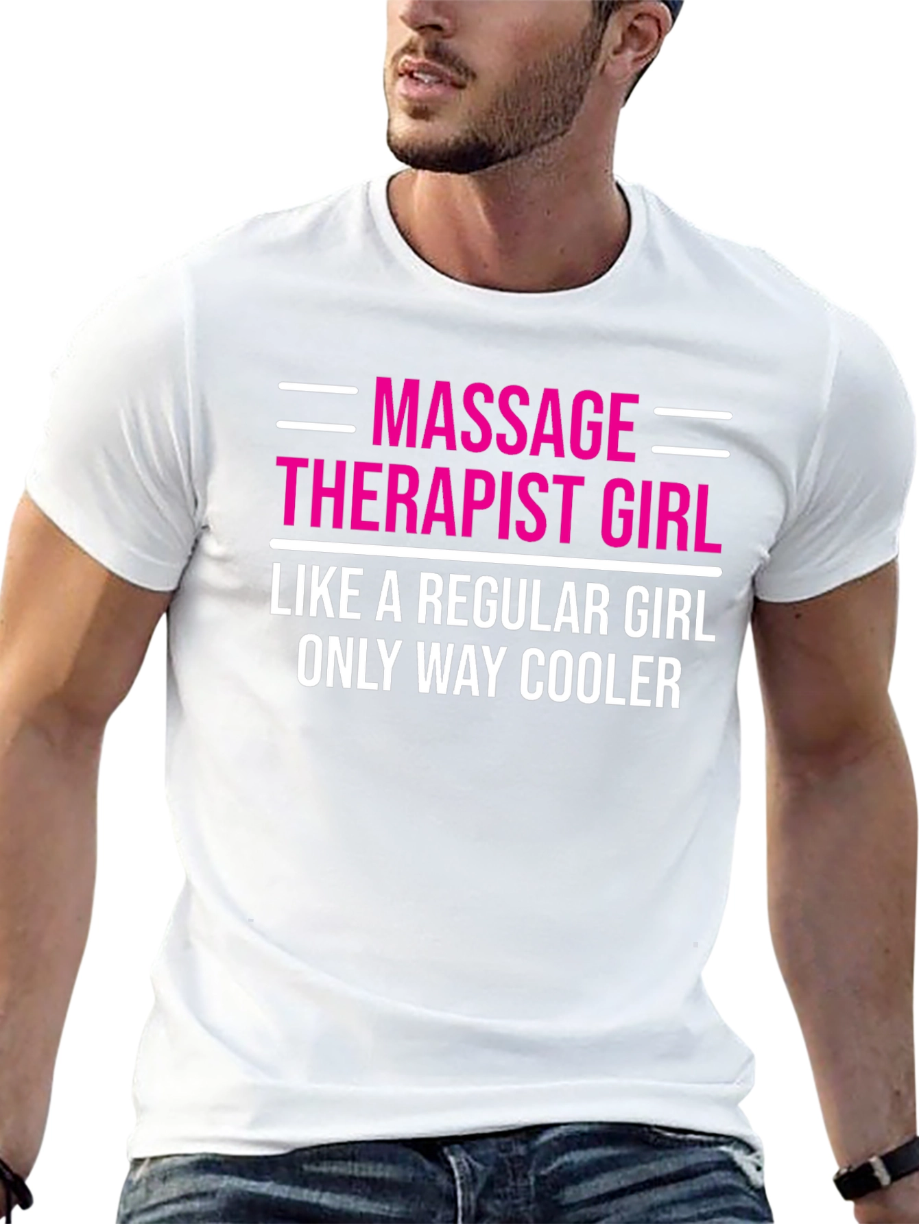 Massage Therapist Girl T-Shirt - Cool & Stylish