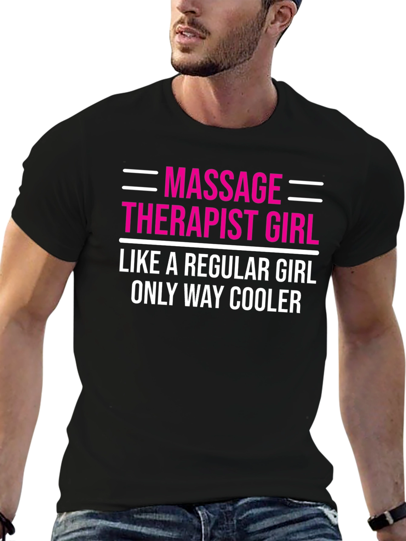 Massage Therapist Girl T-Shirt - Cool & Stylish