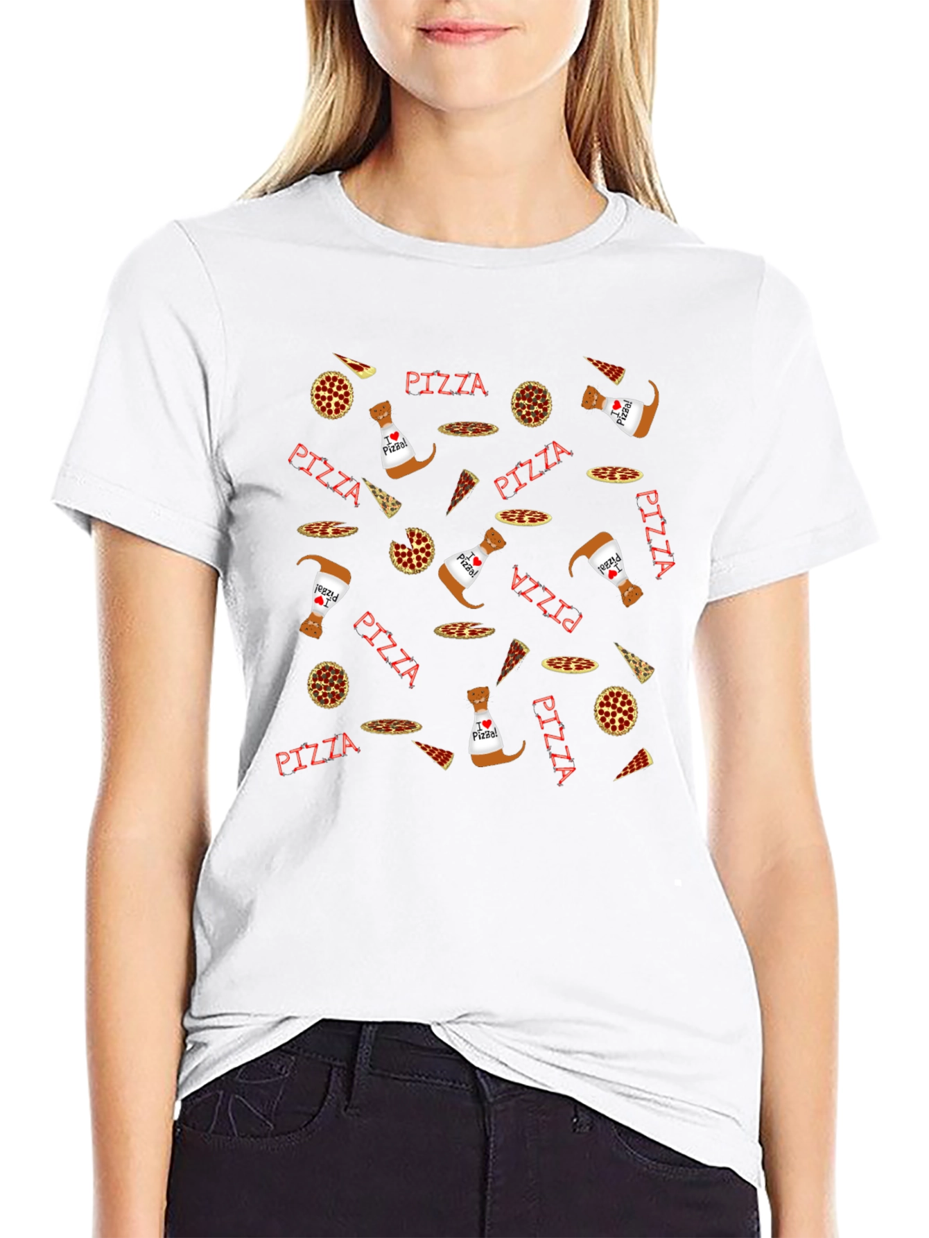 Pizza Lovers Novelty T-Shirt