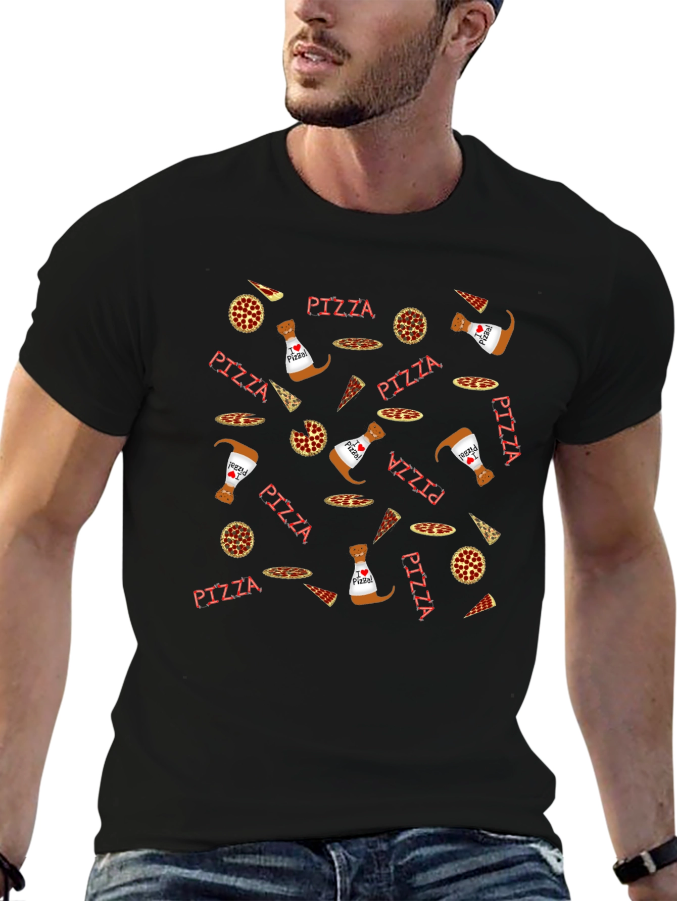 Pizza Lovers Novelty T-Shirt