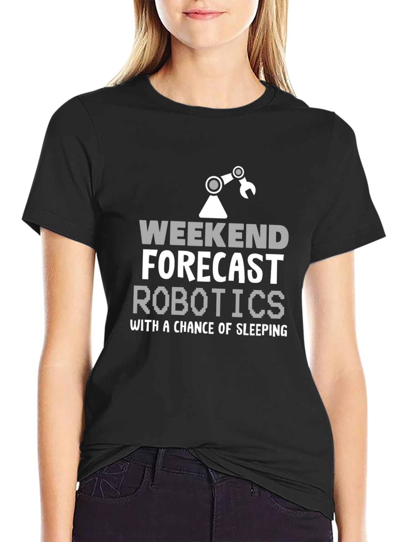 Robotics Weekend Forecast T-Shirt